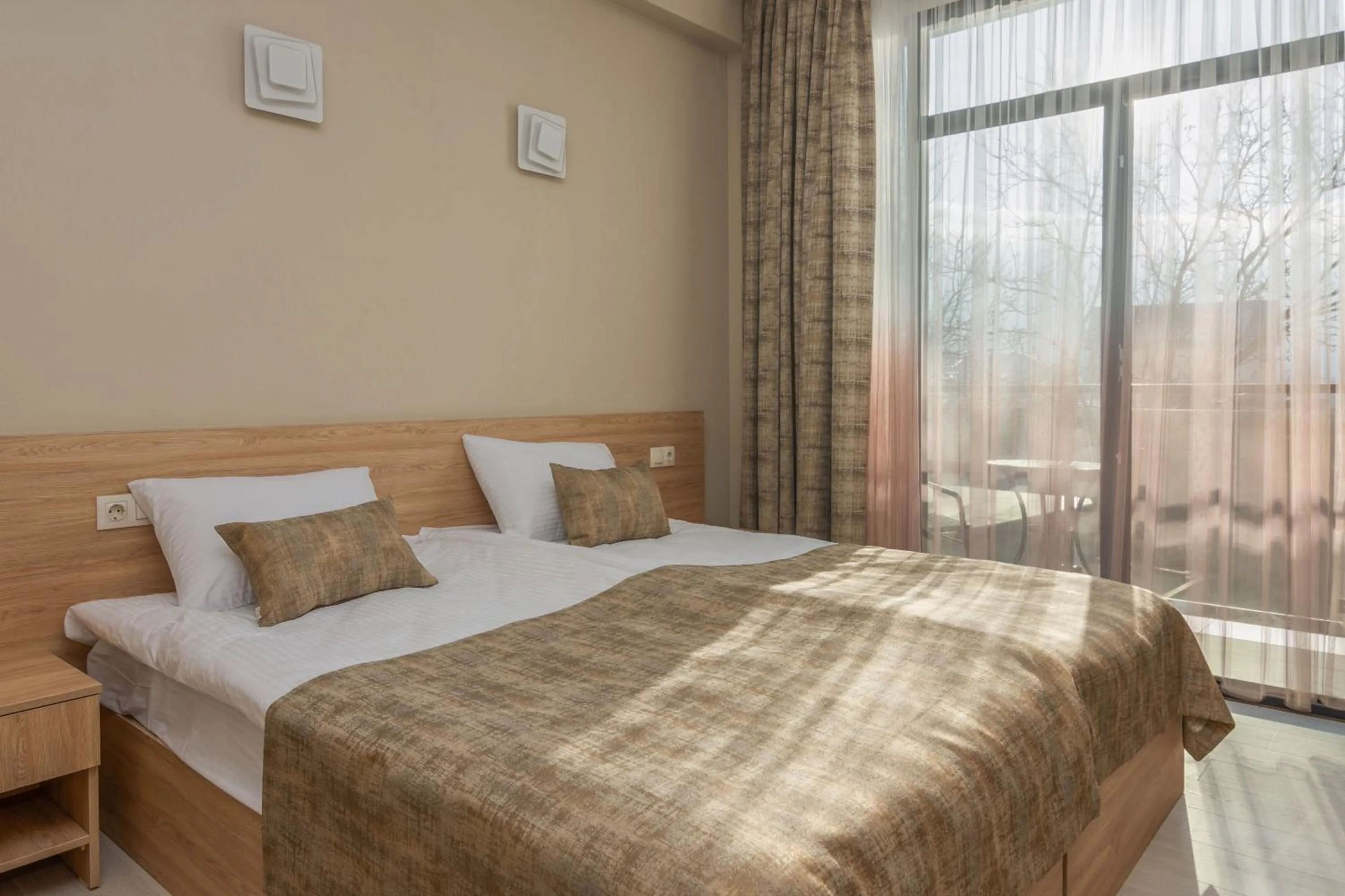 Bed in Hotel Alexandria