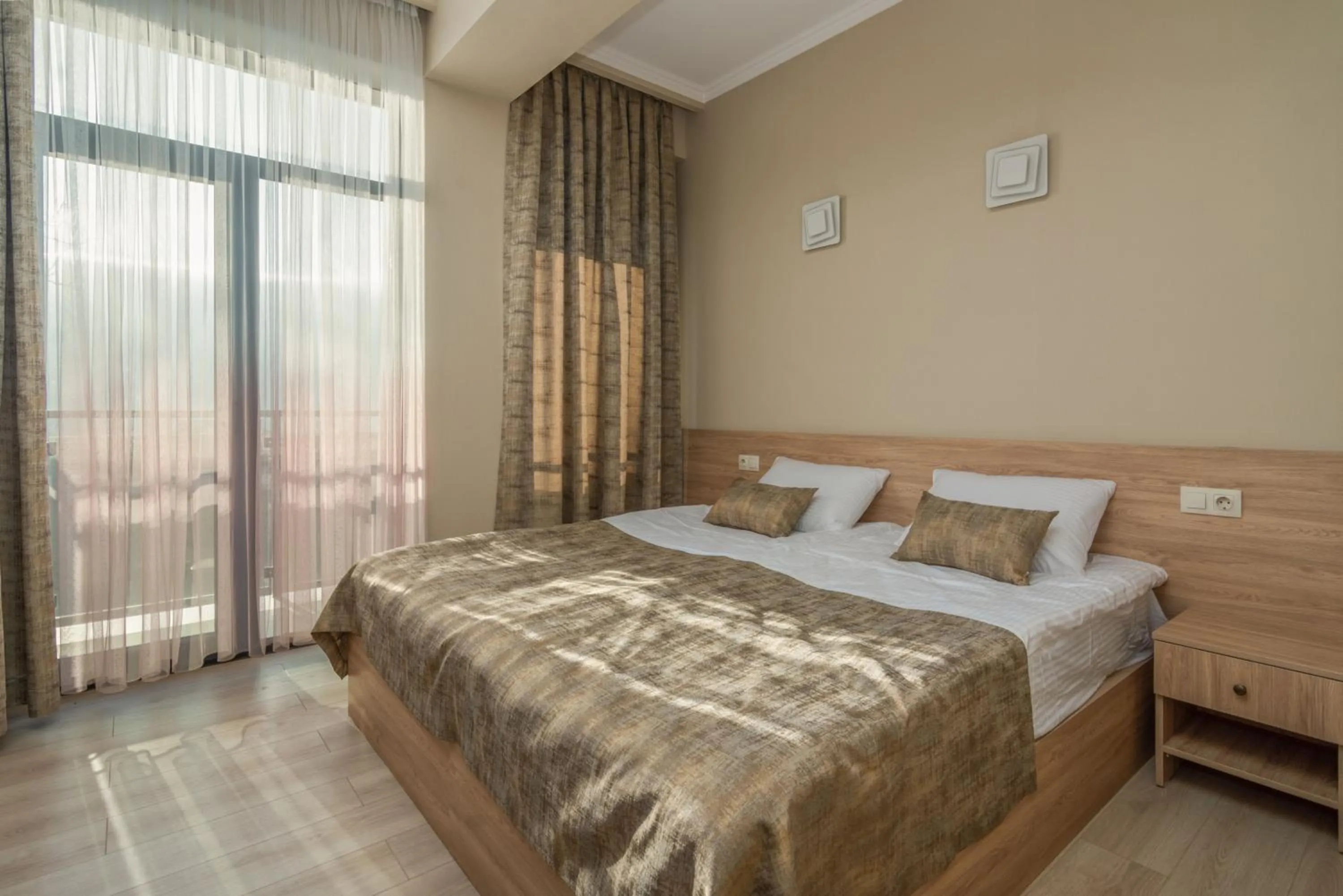 Bed in Hotel Alexandria