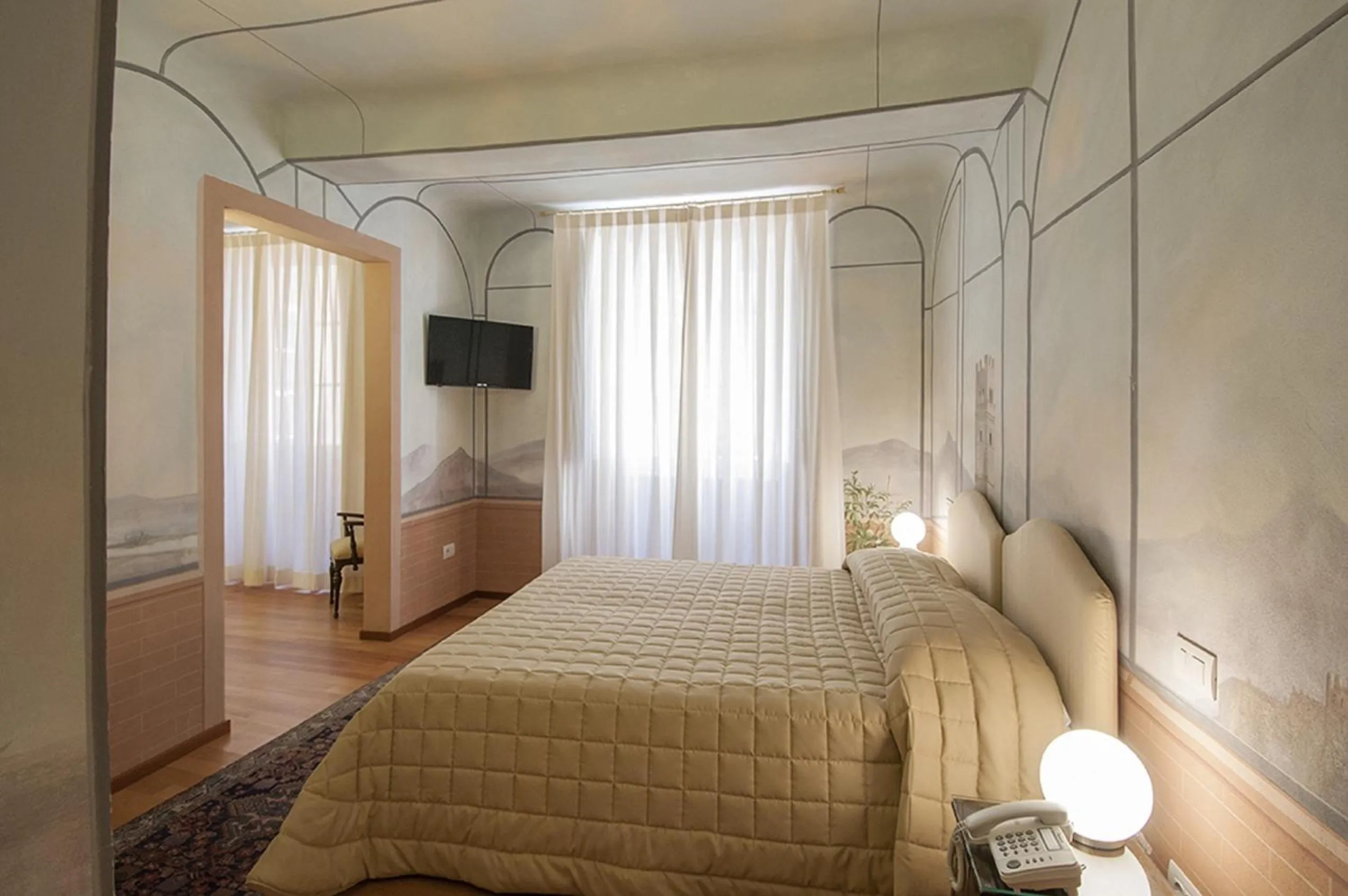 Bedroom, Bed in Hotel Alla Corte degli Angeli