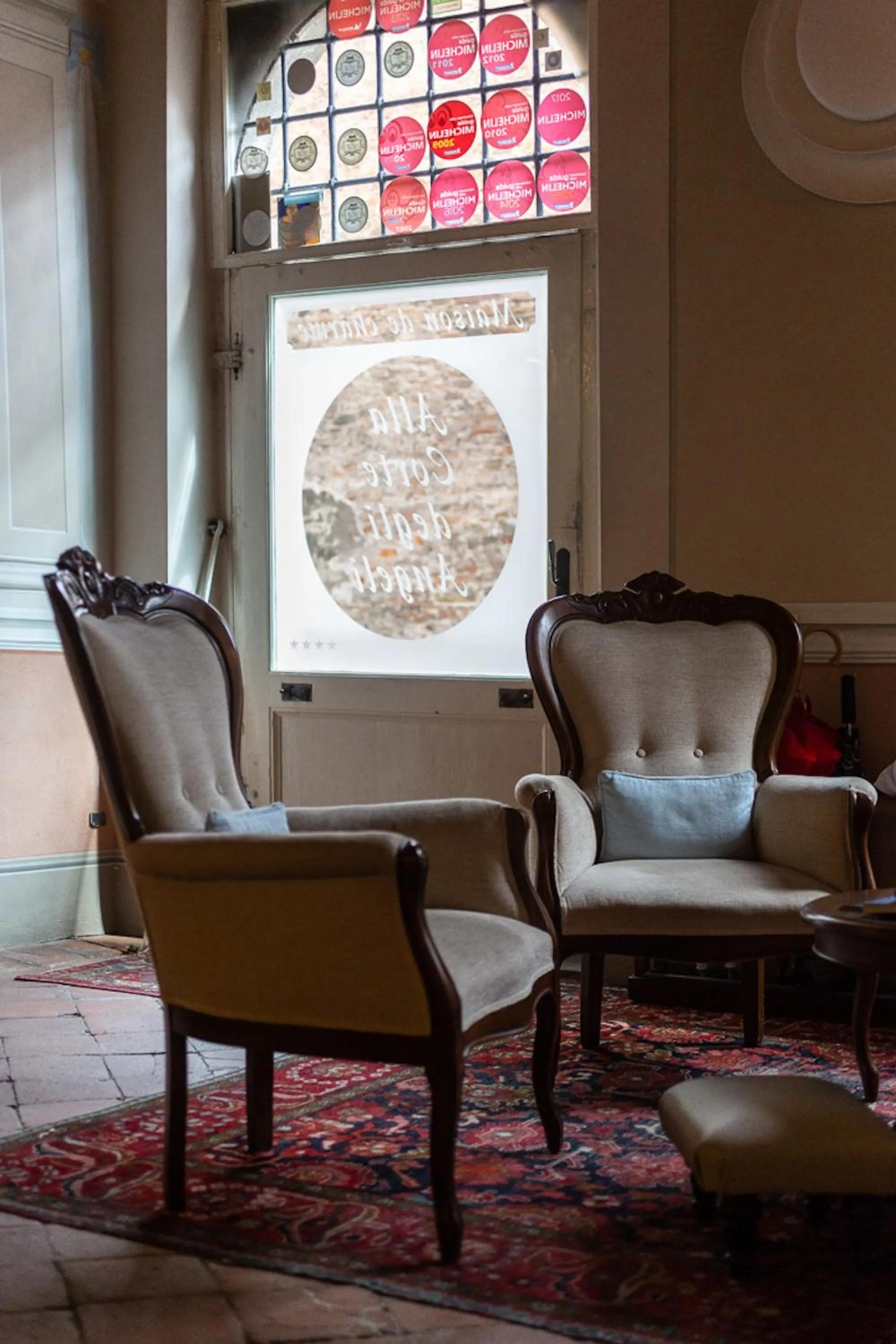 Lobby or reception in Hotel Alla Corte degli Angeli