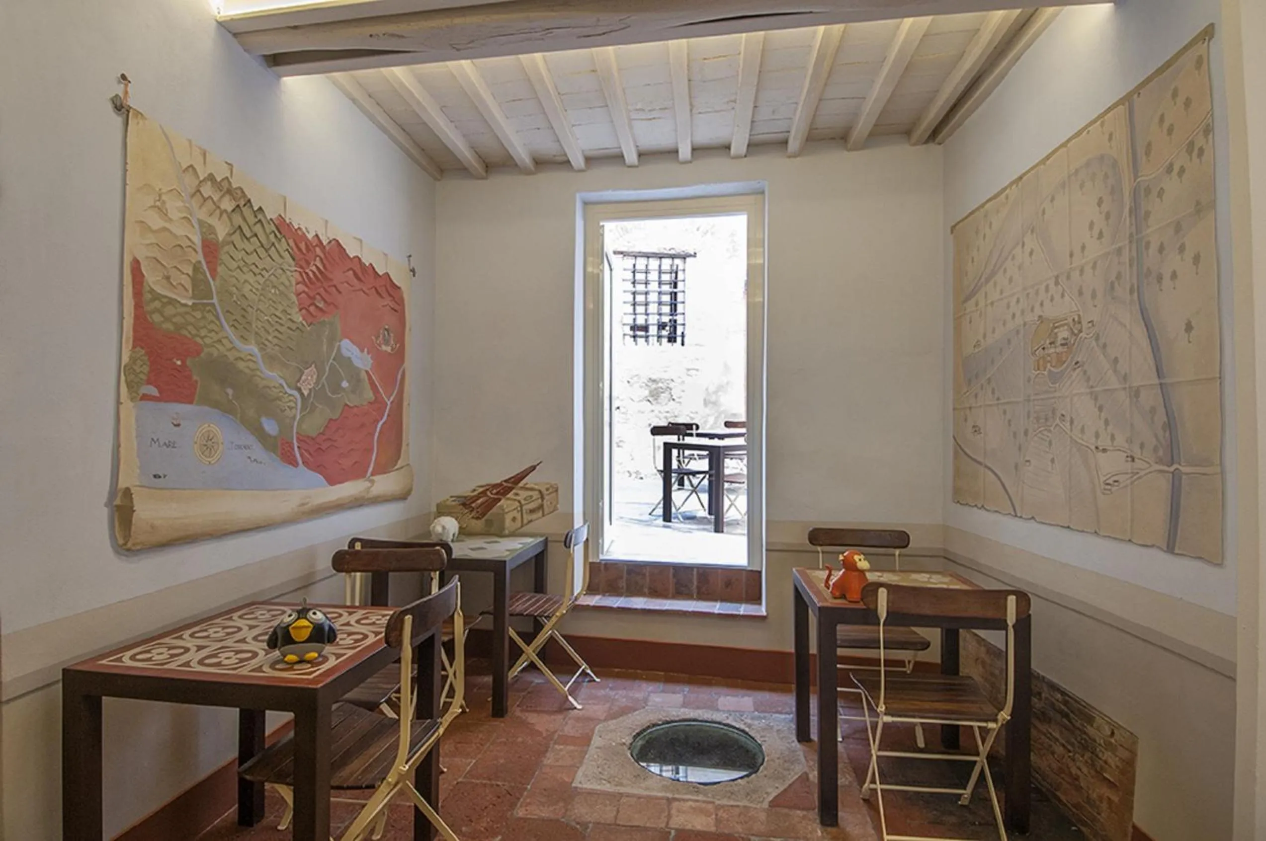 Decorative detail in Hotel Alla Corte degli Angeli