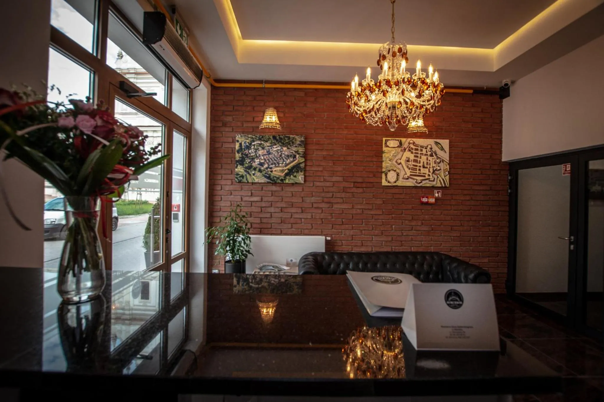 Lobby or reception in Hotel Sukcesor