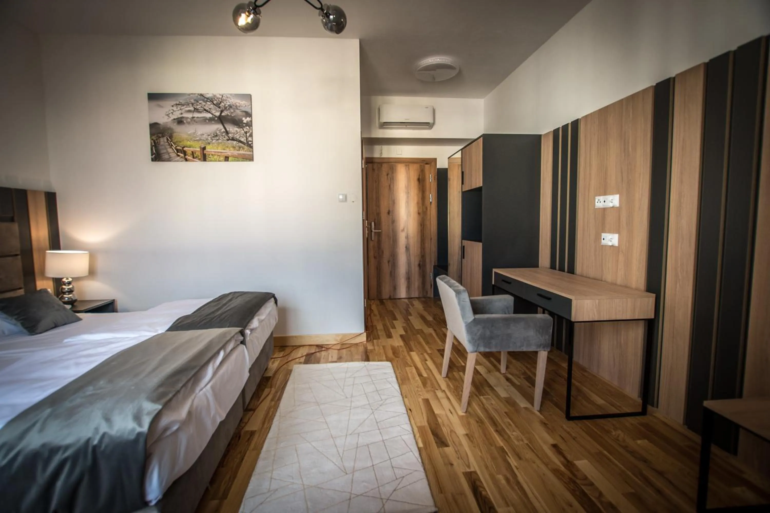 Bed in Hotel Sukcesor
