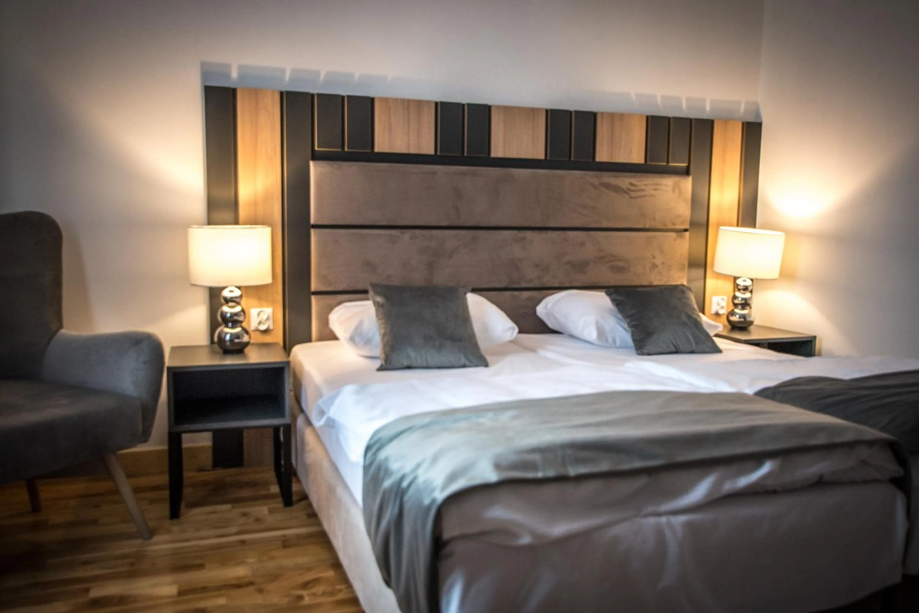 Bed in Hotel Sukcesor