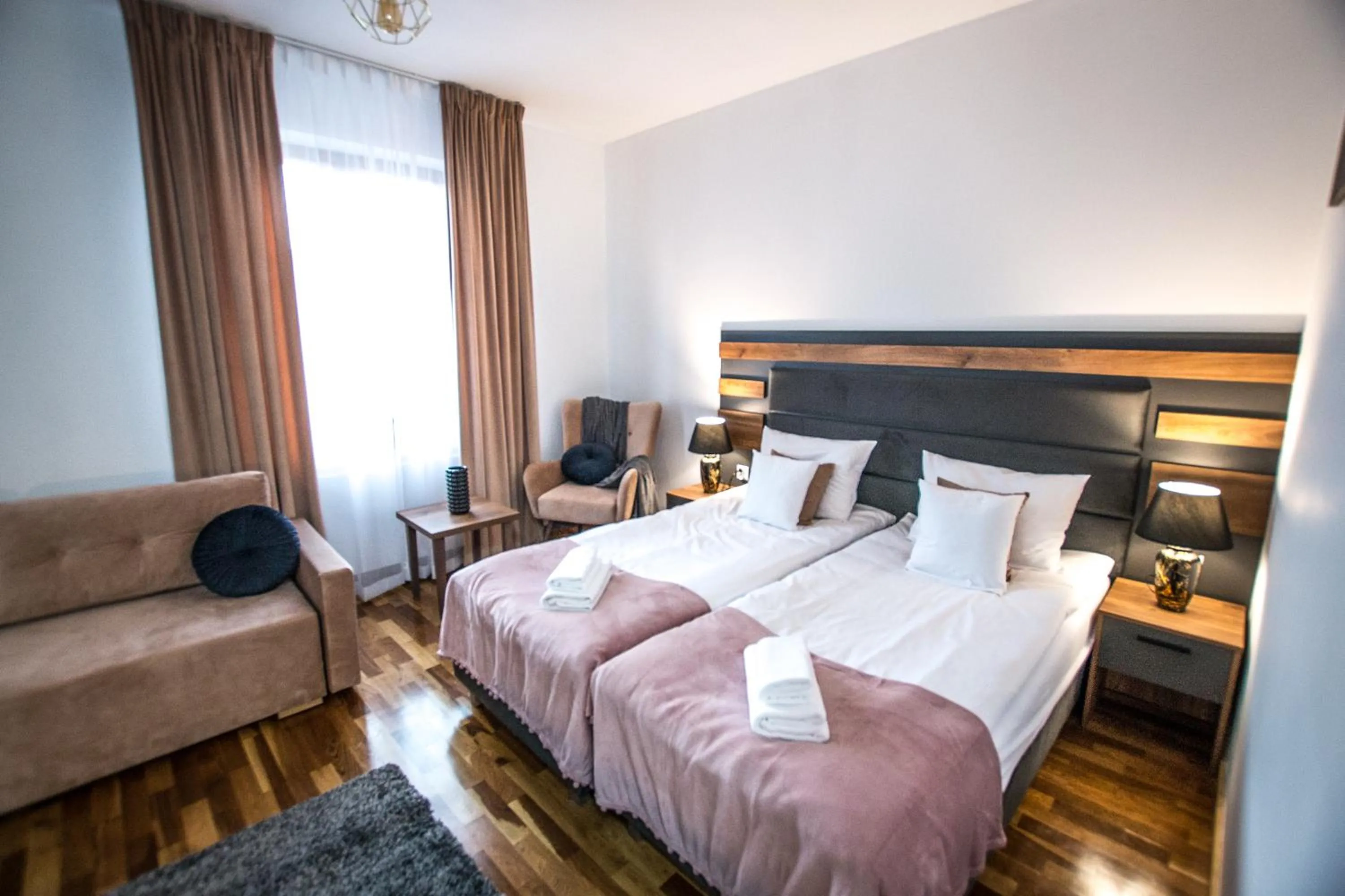 Bed in Hotel Sukcesor