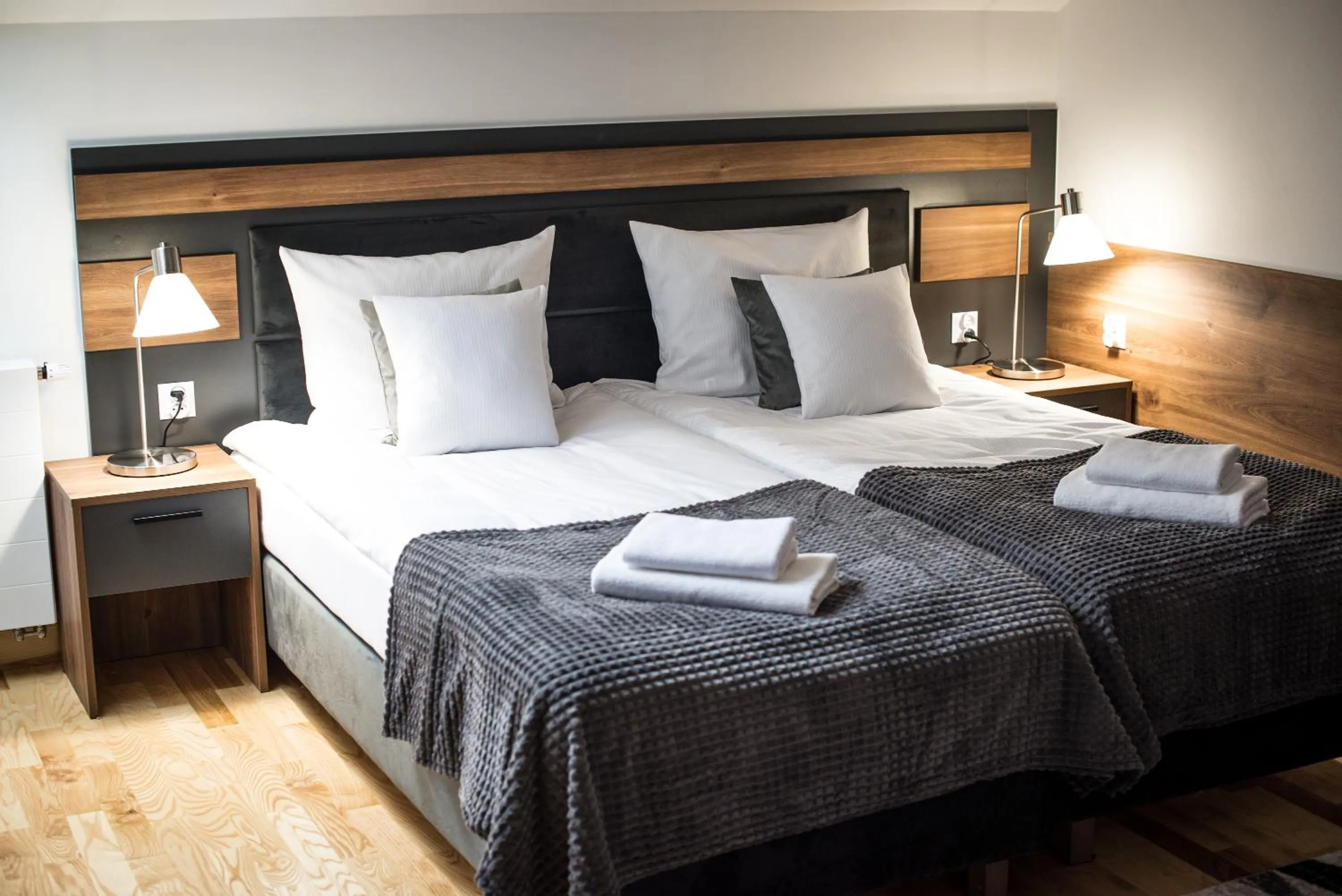 Bed in Hotel Sukcesor