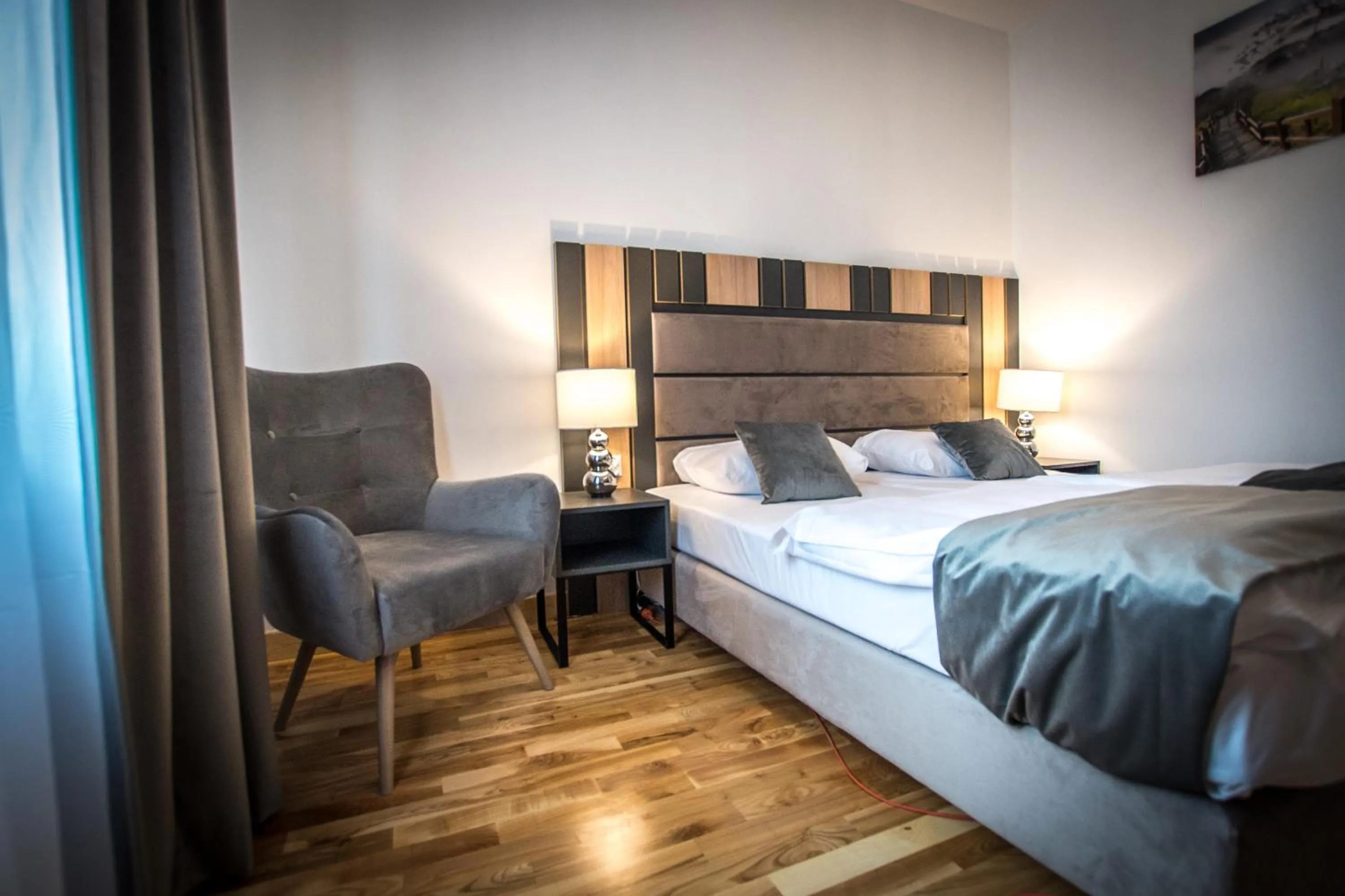 Bed in Hotel Sukcesor