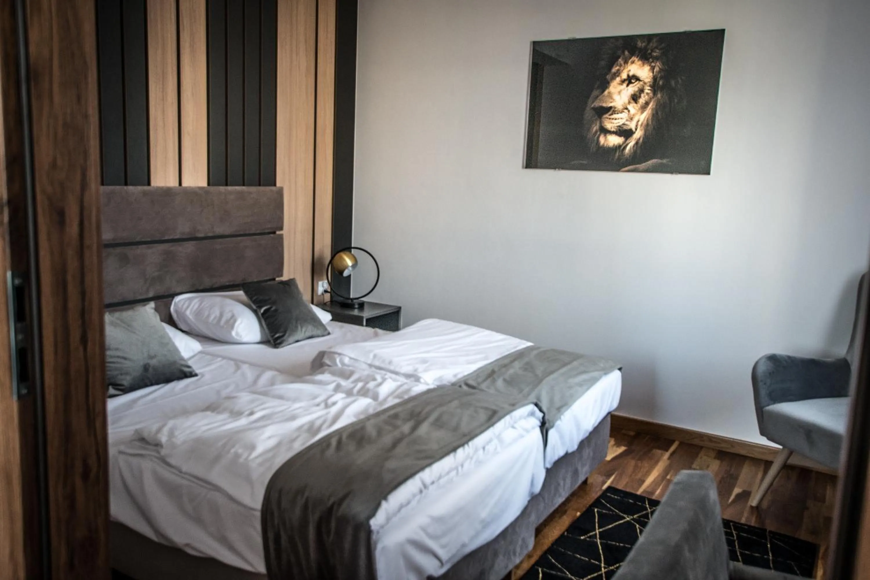 Bed in Hotel Sukcesor