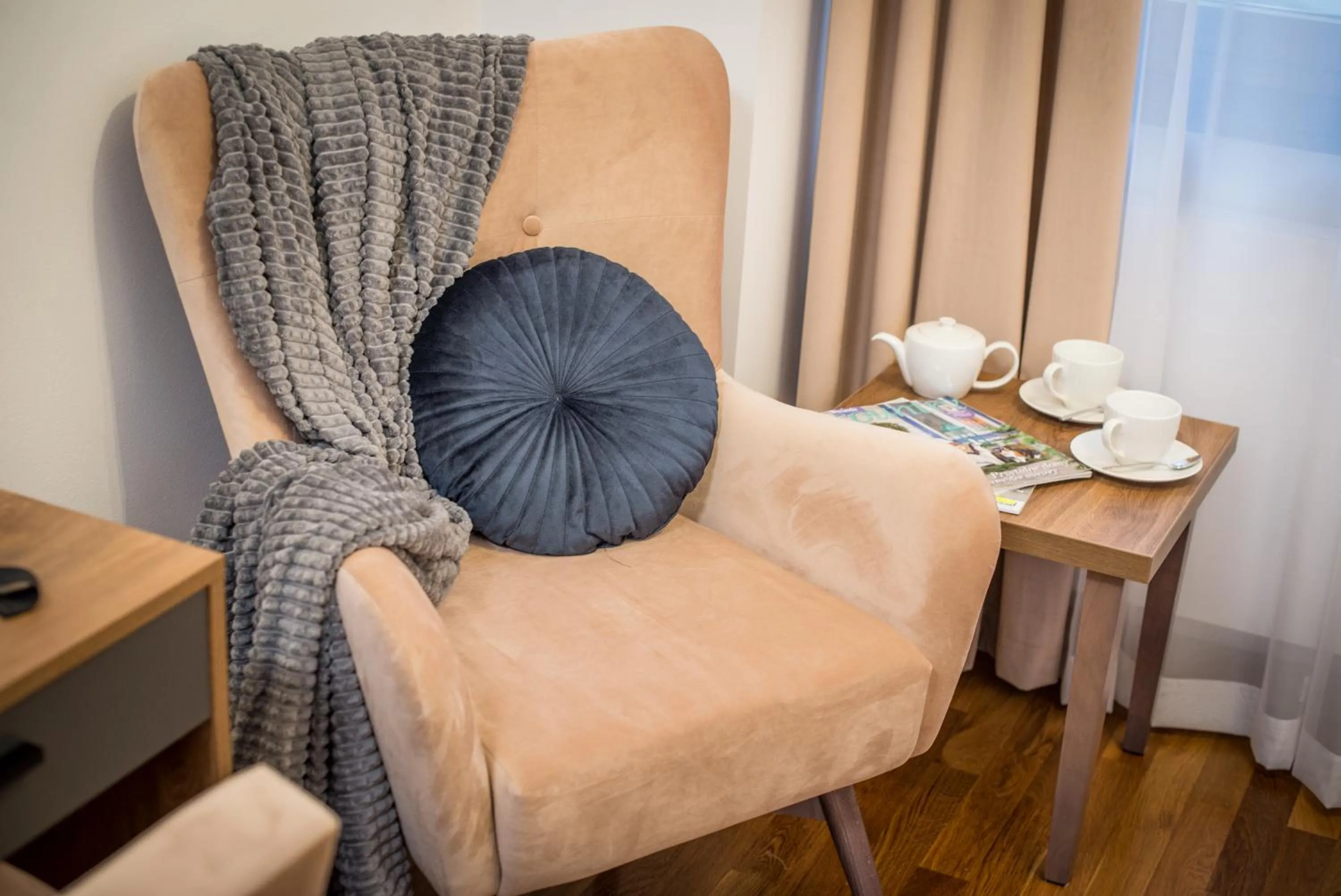 Seating area in Hotel Sukcesor