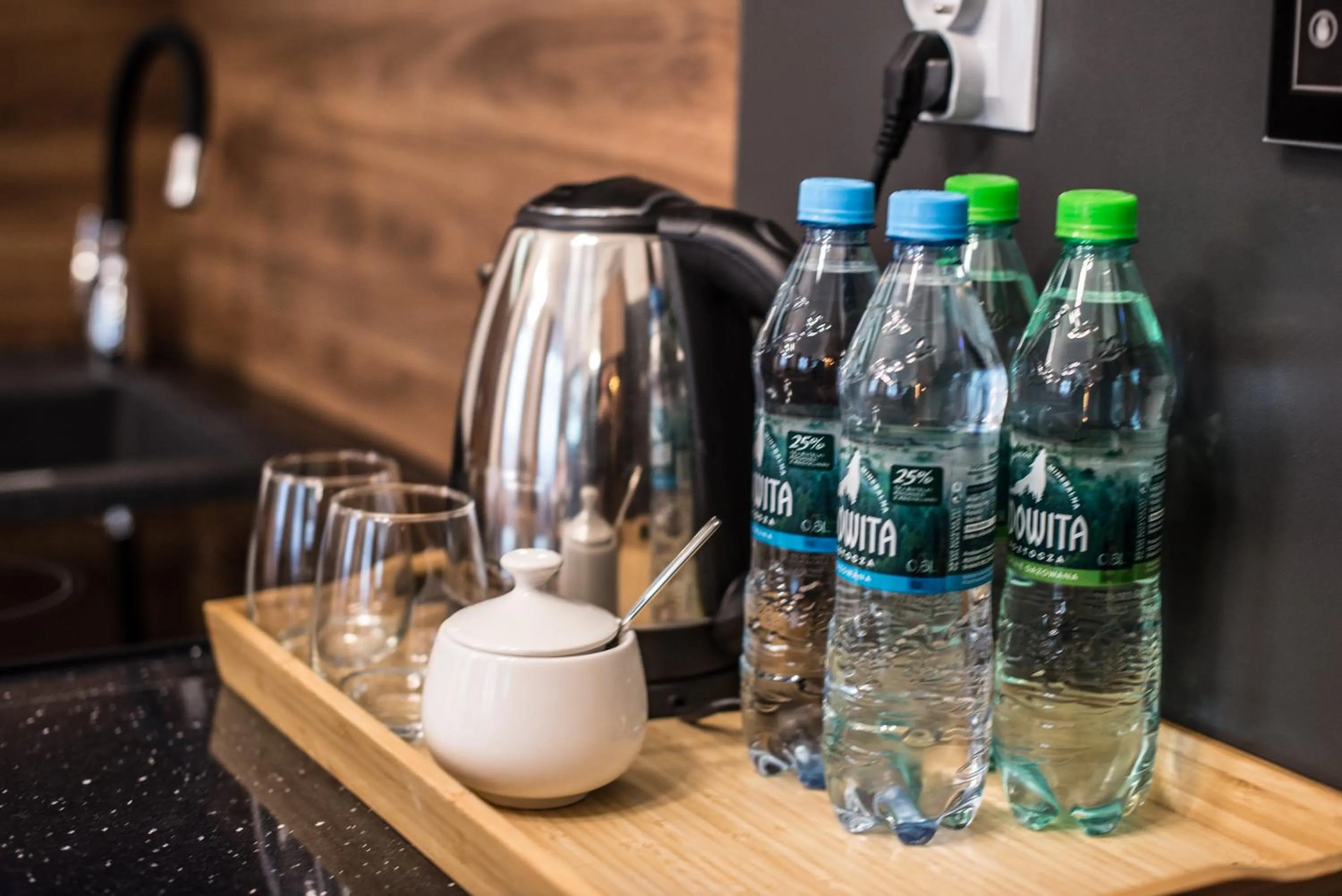 Coffee/tea facilities in Hotel Sukcesor