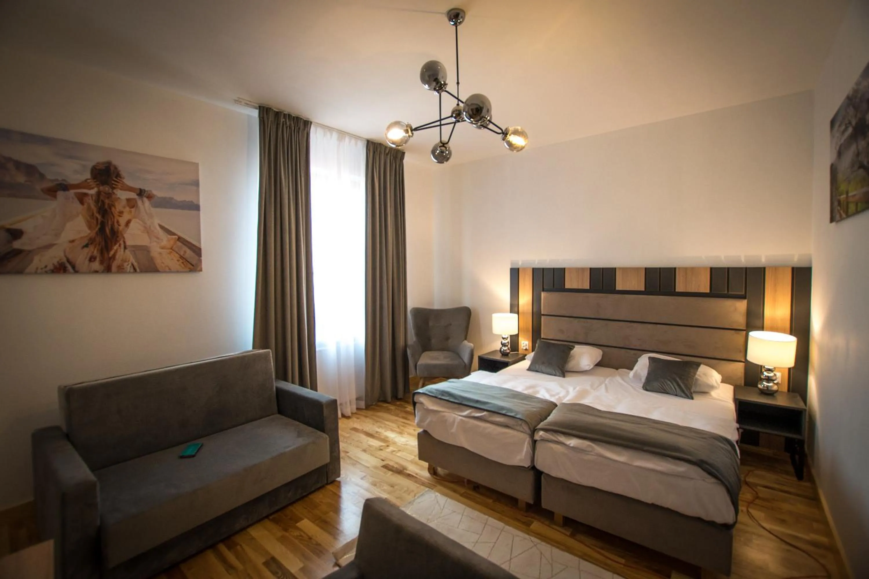 Bed in Hotel Sukcesor