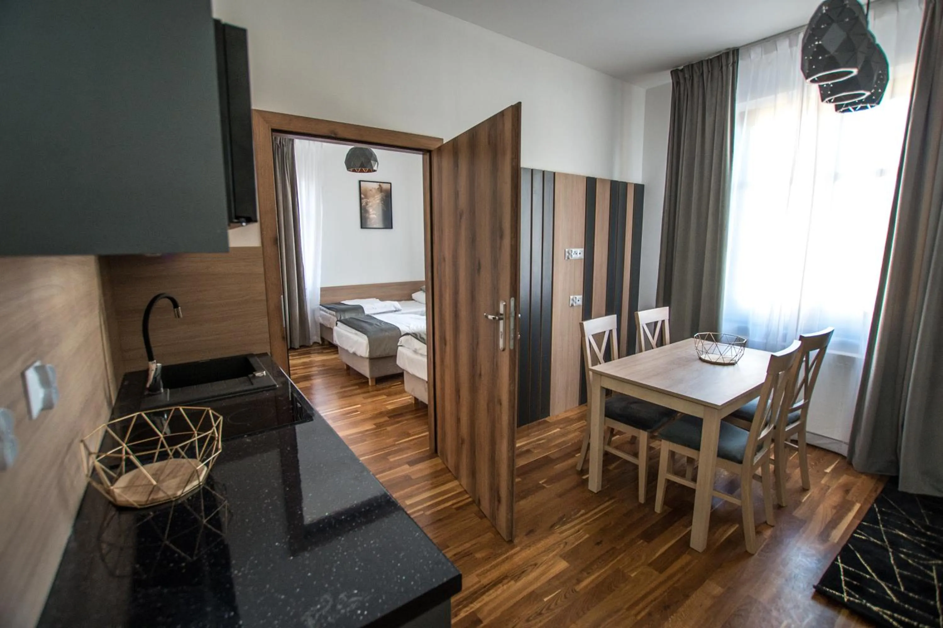 Bed in Hotel Sukcesor