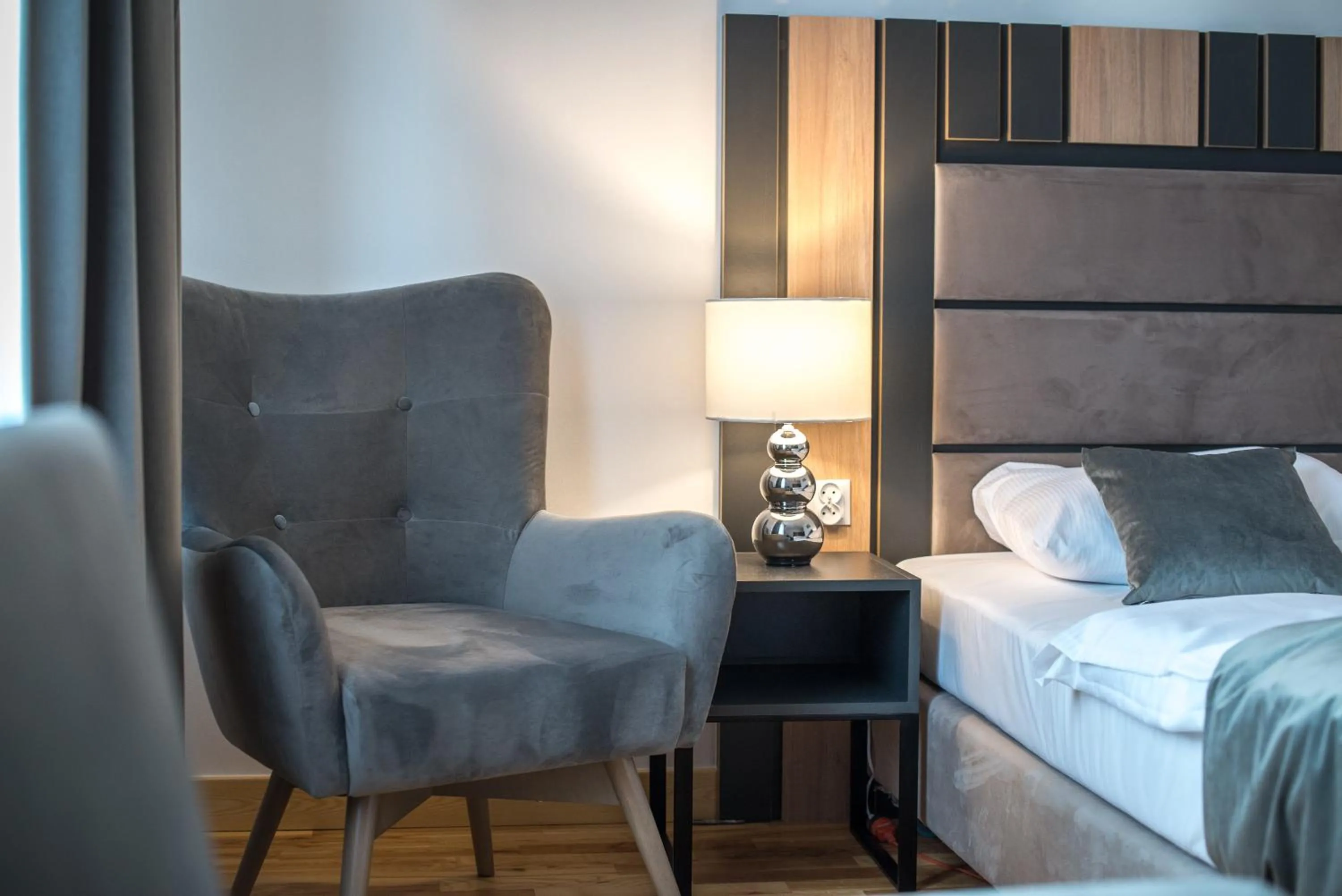 Bed in Hotel Sukcesor