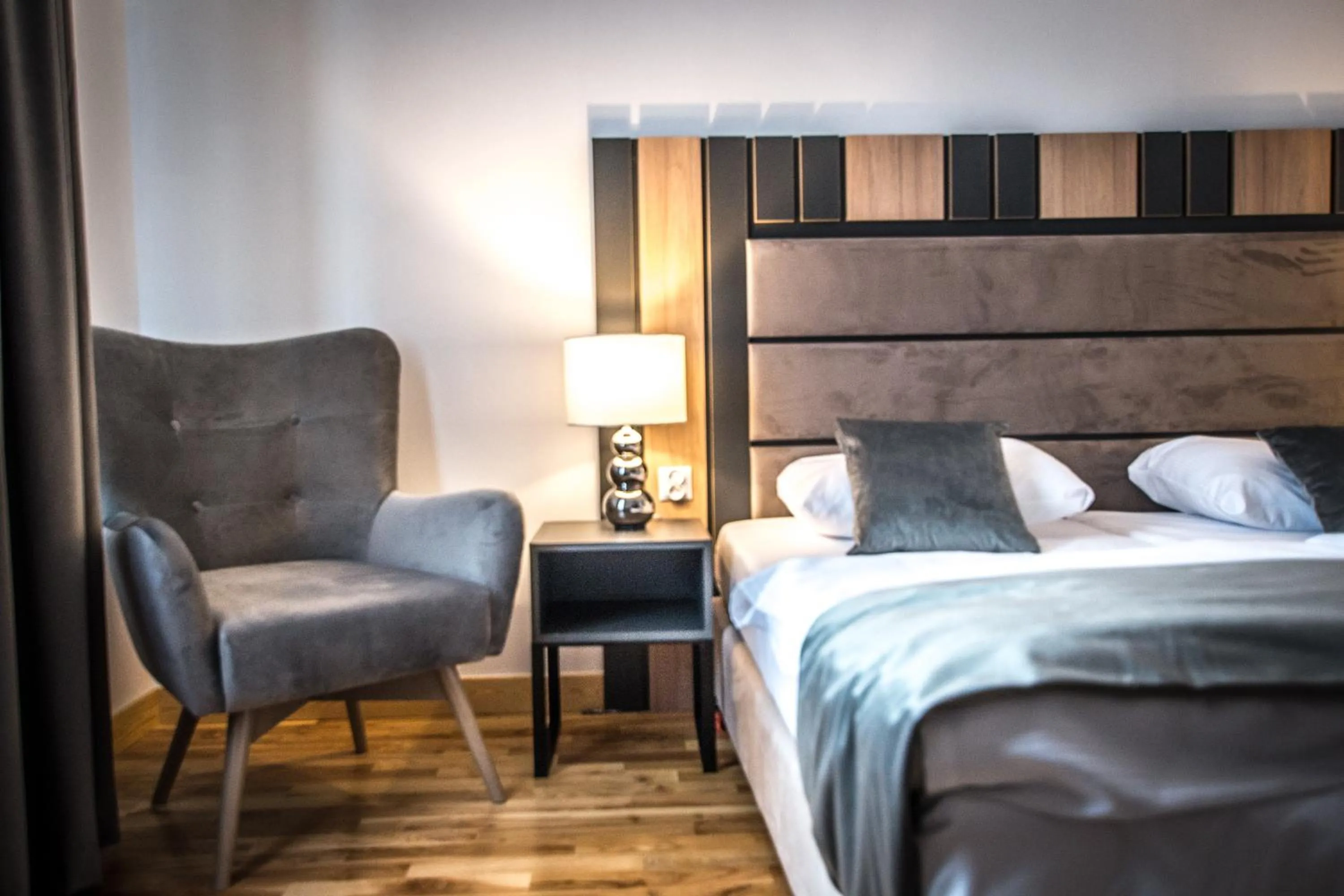 Bed in Hotel Sukcesor
