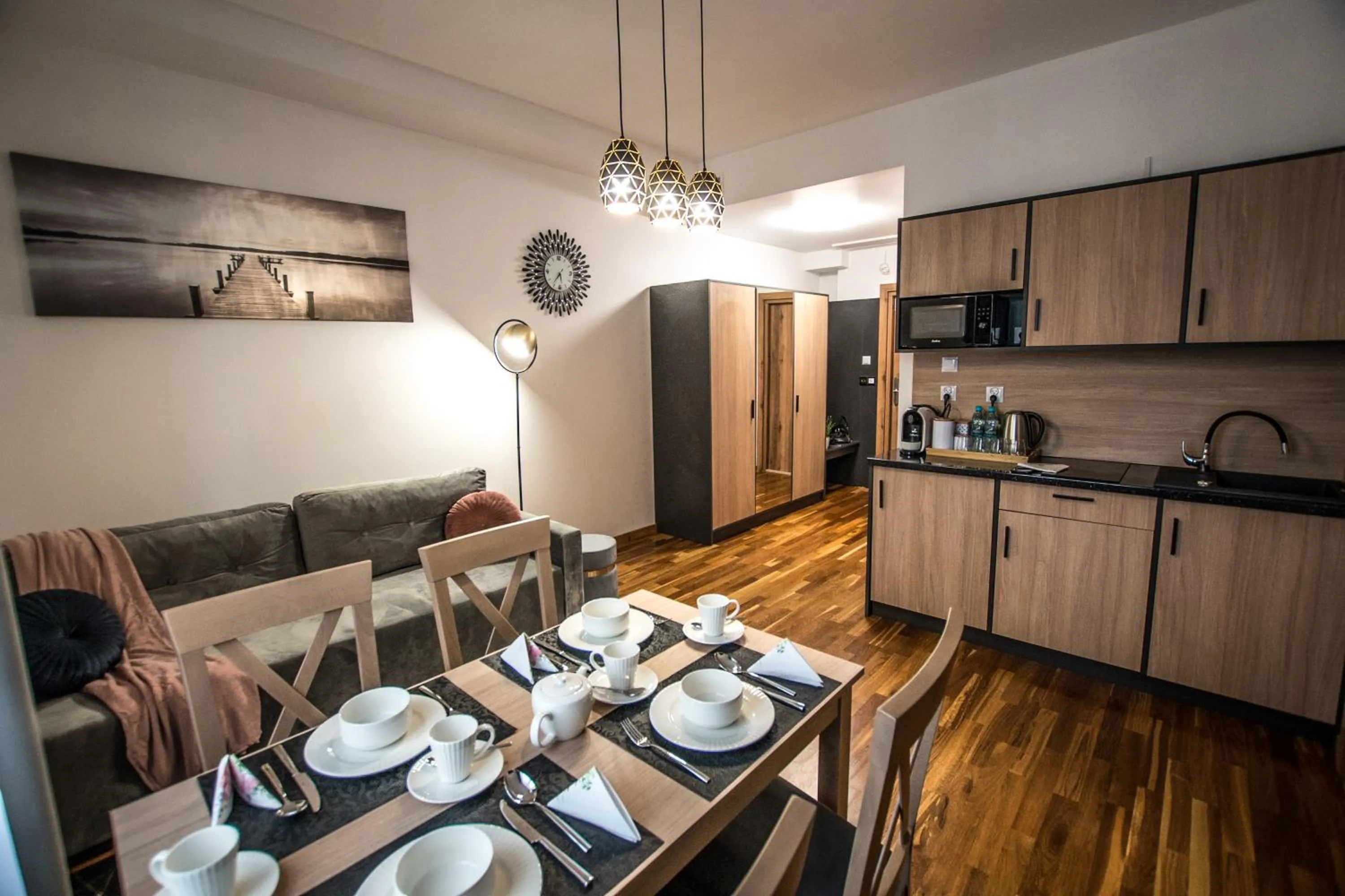 Coffee/tea facilities in Hotel Sukcesor