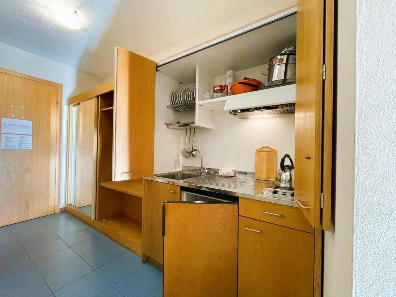 Kitchen or kitchenette in Centro Vacanze La Limonaia