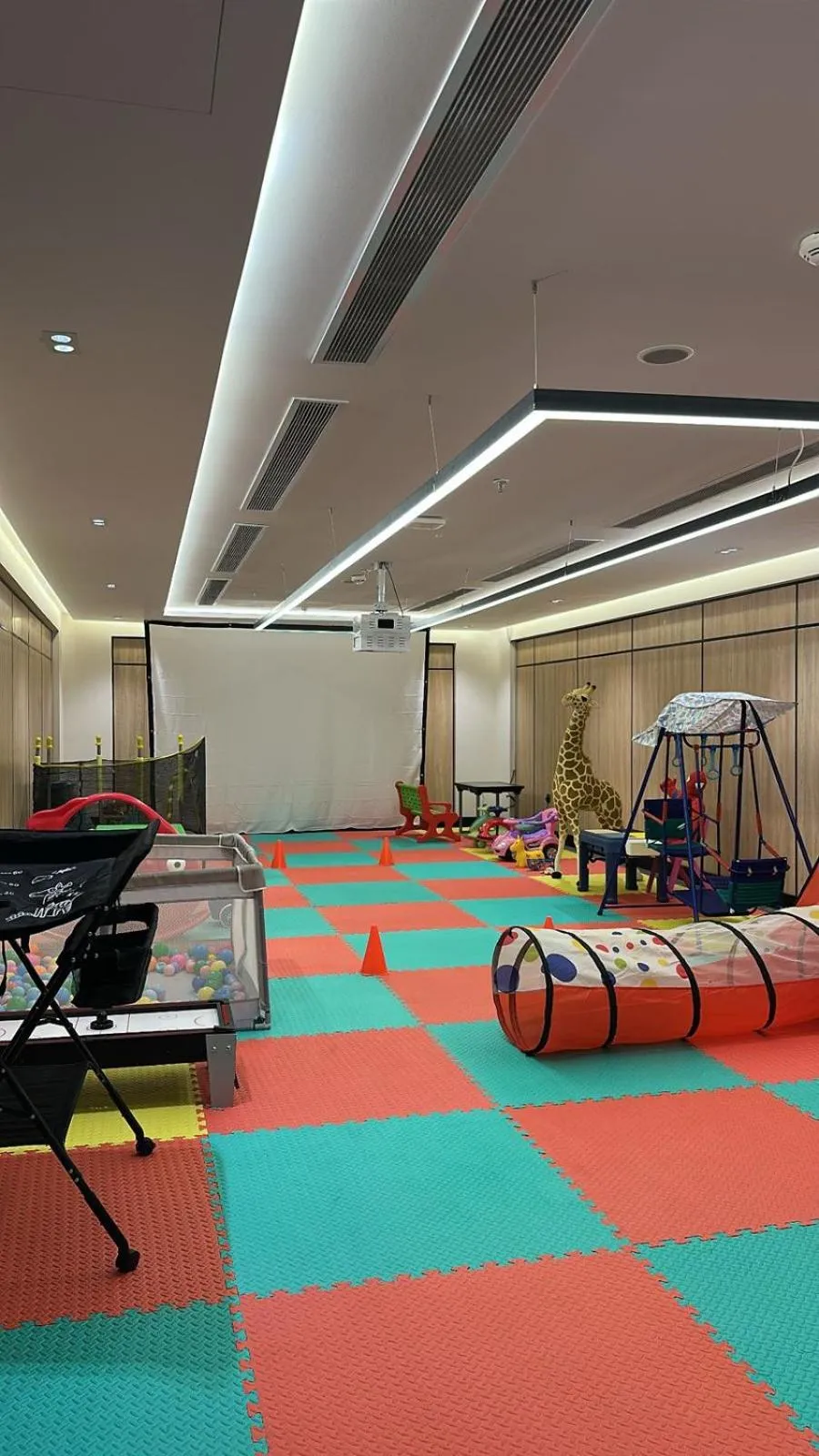 Property building in Roots Hotel