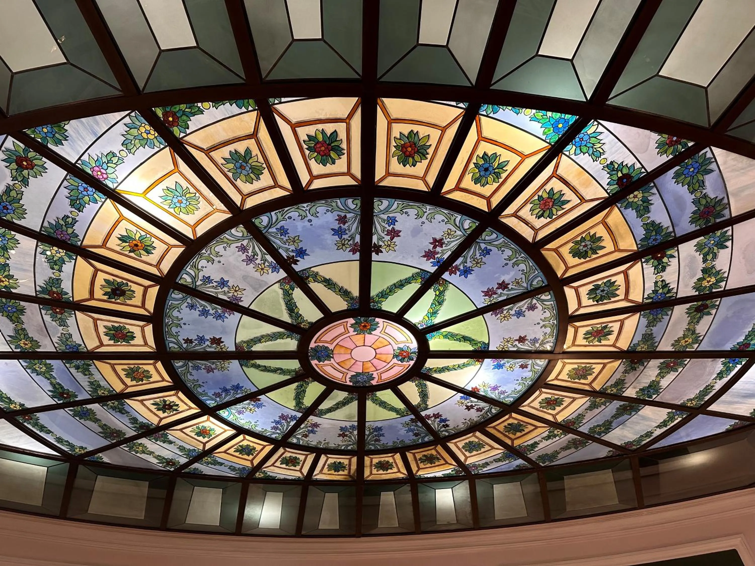 Decorative detail in Hotel Bristol Palace