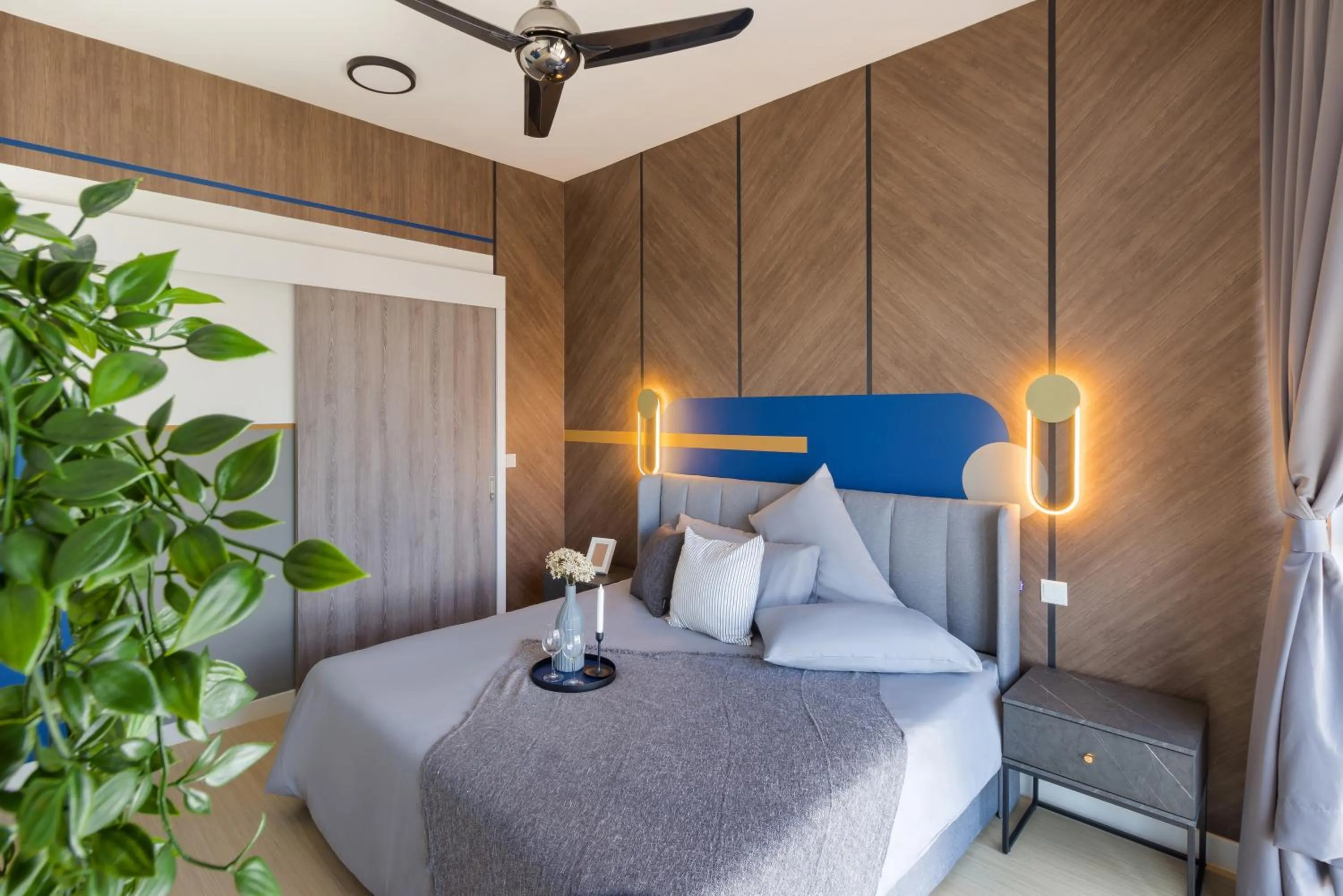 Bedroom, Bed in Continew Residensi by Airhost