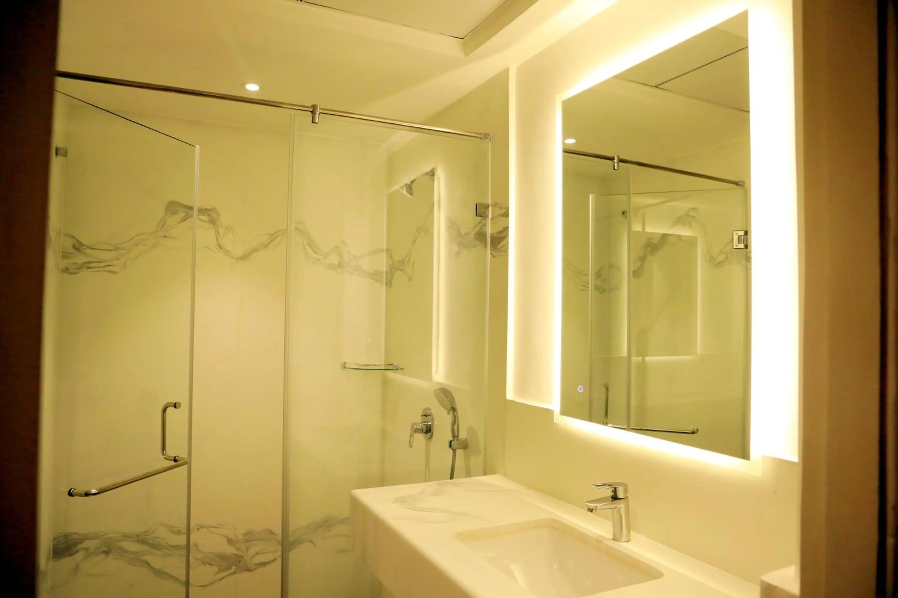 Bathroom in Hotel Deccan Serai Grande, Gachibowli, Hyderabad