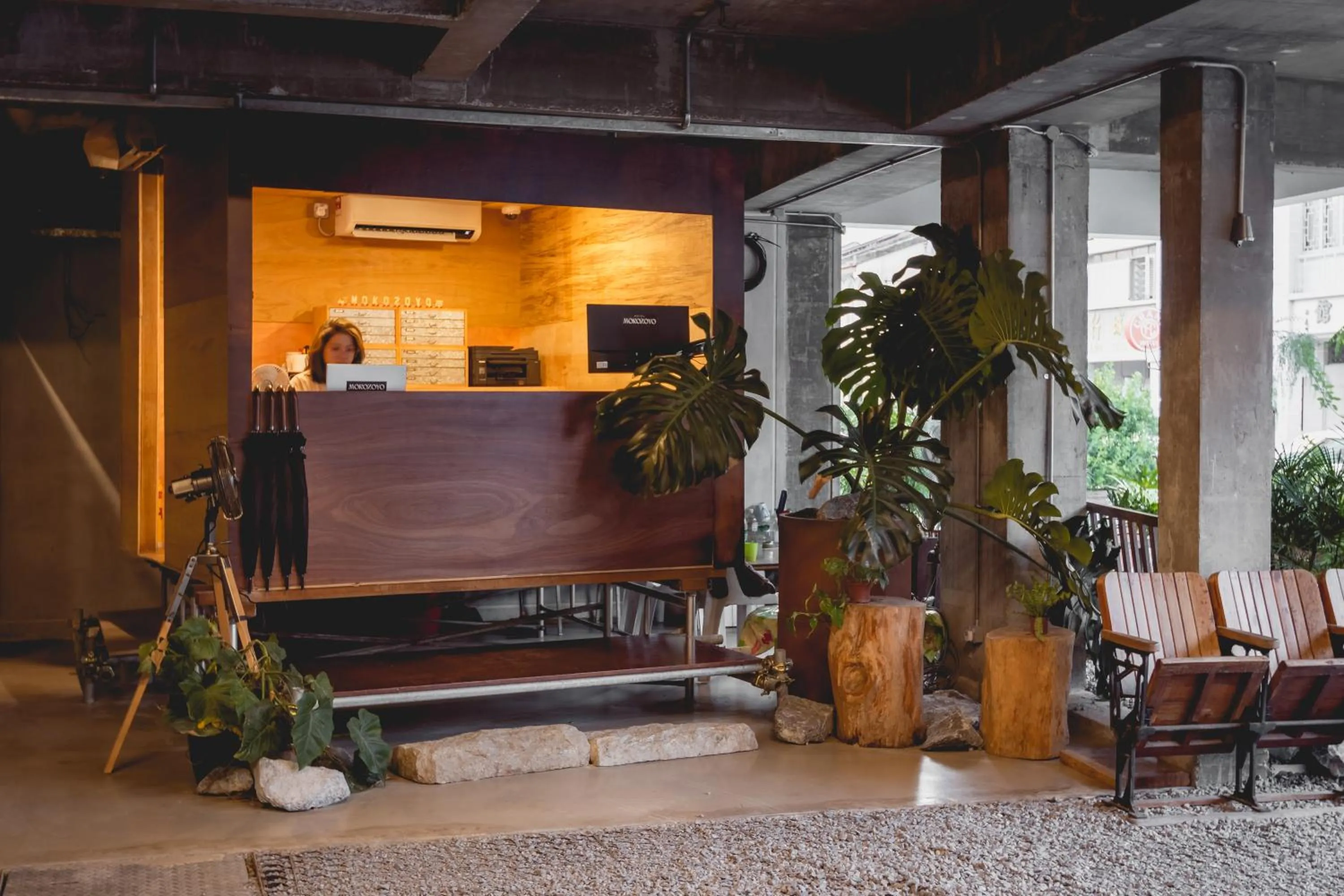 Lobby or reception in Hotel Mokozoyo