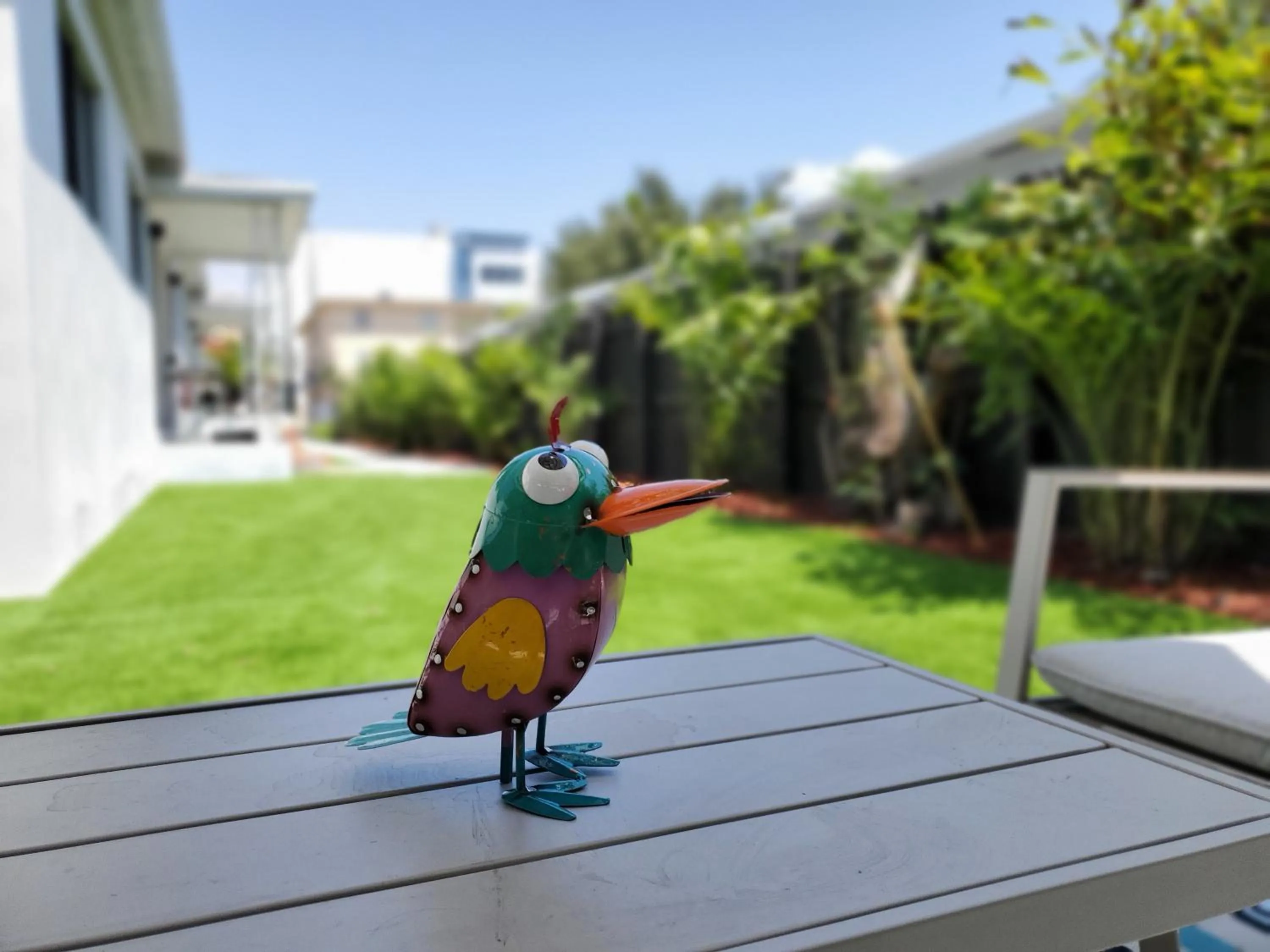 Patio in Casa Cuba in Little Havana, Brickell, Calle 8 and 10 minutes to the Beach FREE PARKING