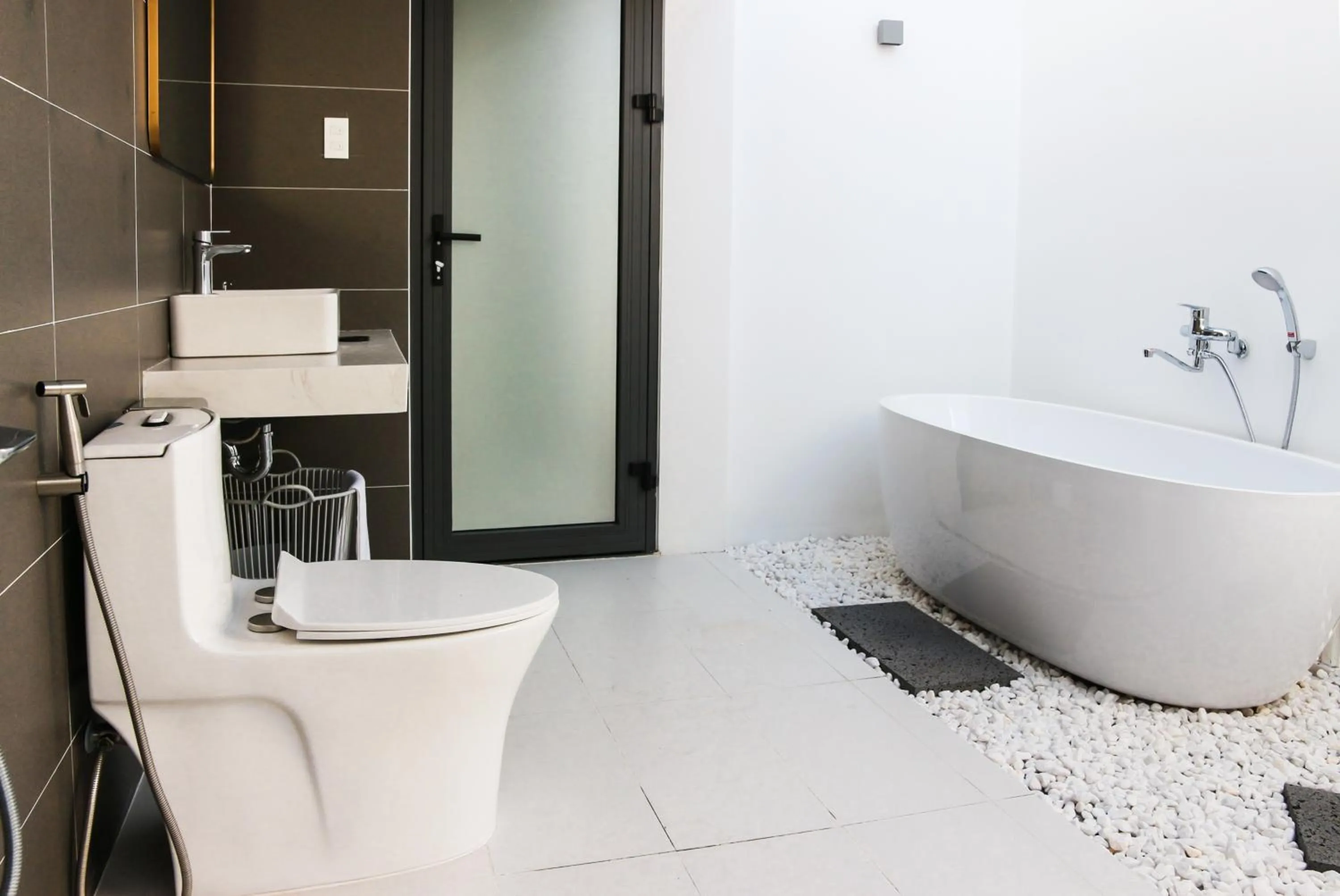 Bathroom in Minh Hai Resort