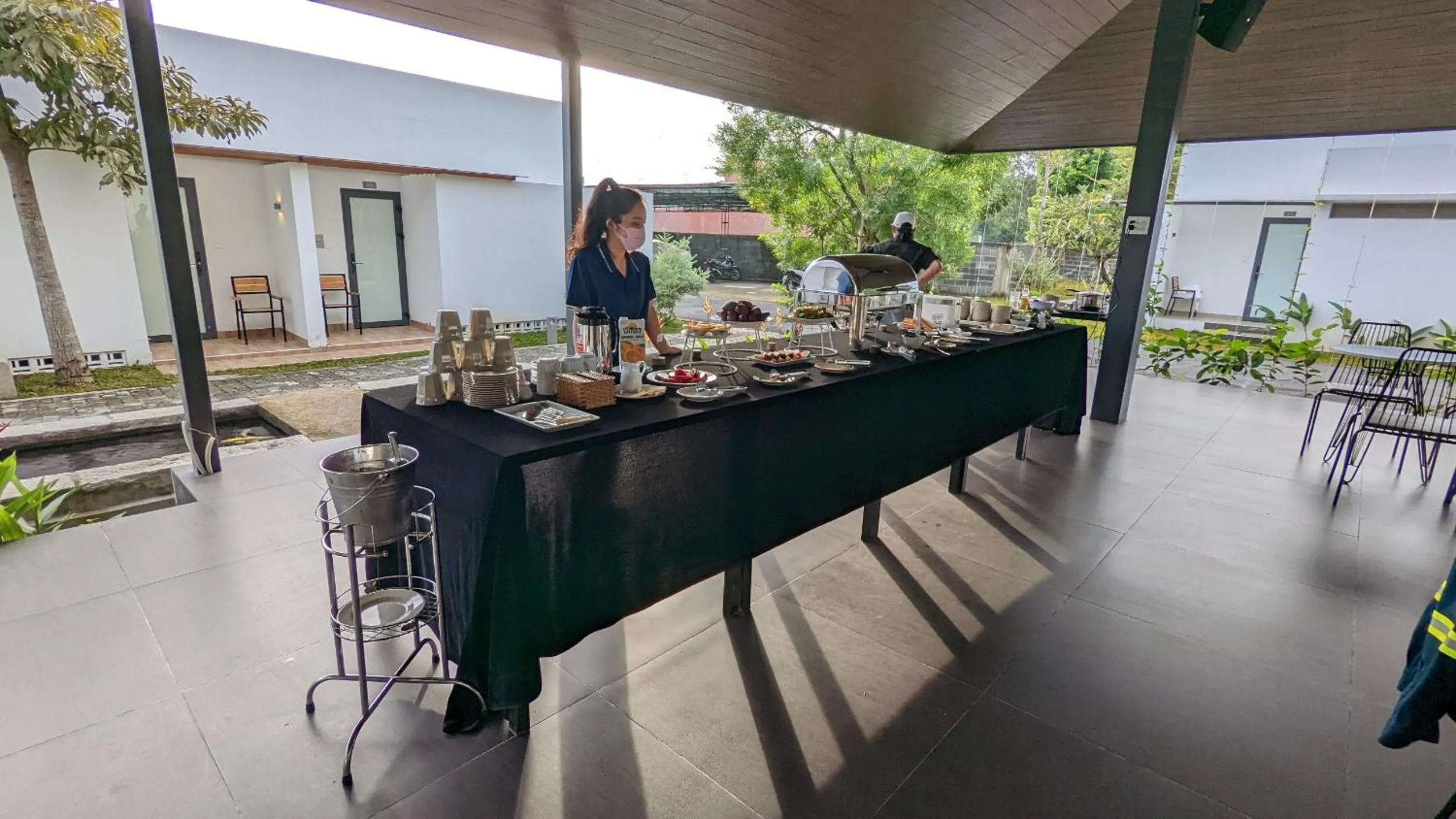 Breakfast in Minh Hai Resort