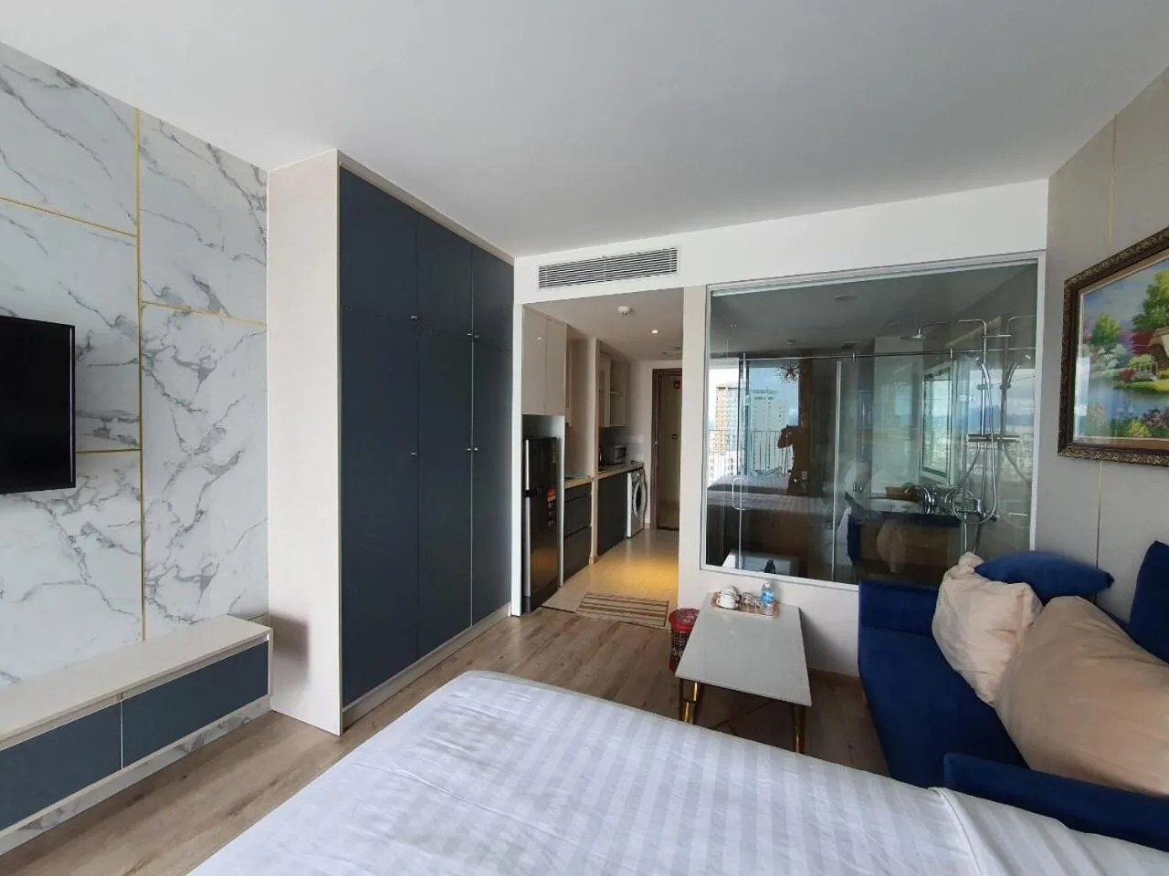 Bed in Panorama apartment Nha Trang