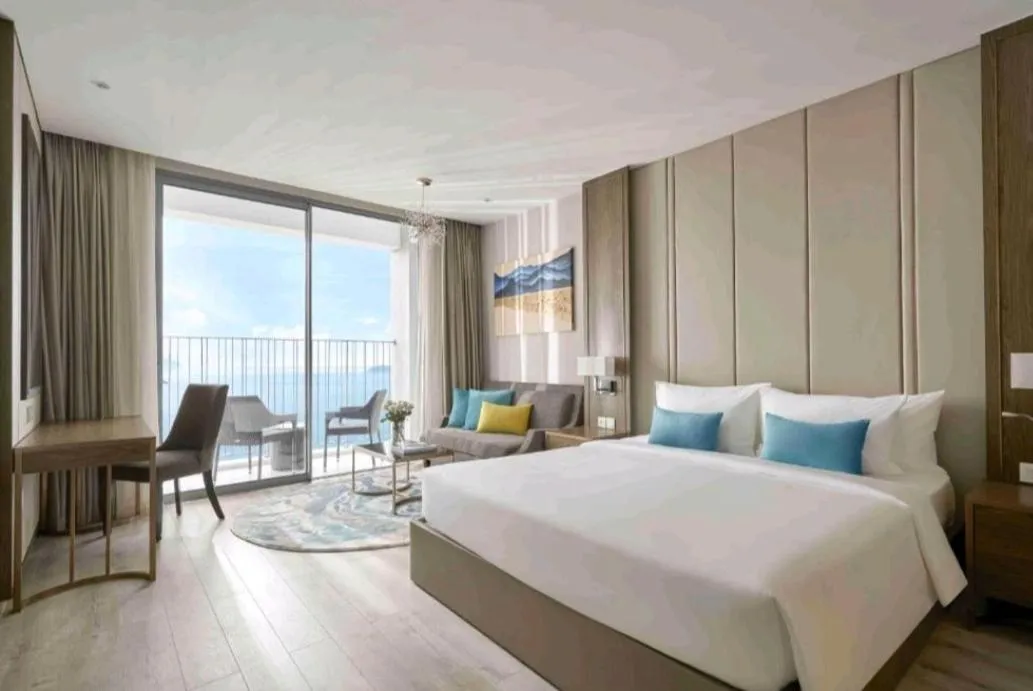 Bed in Panorama apartment Nha Trang