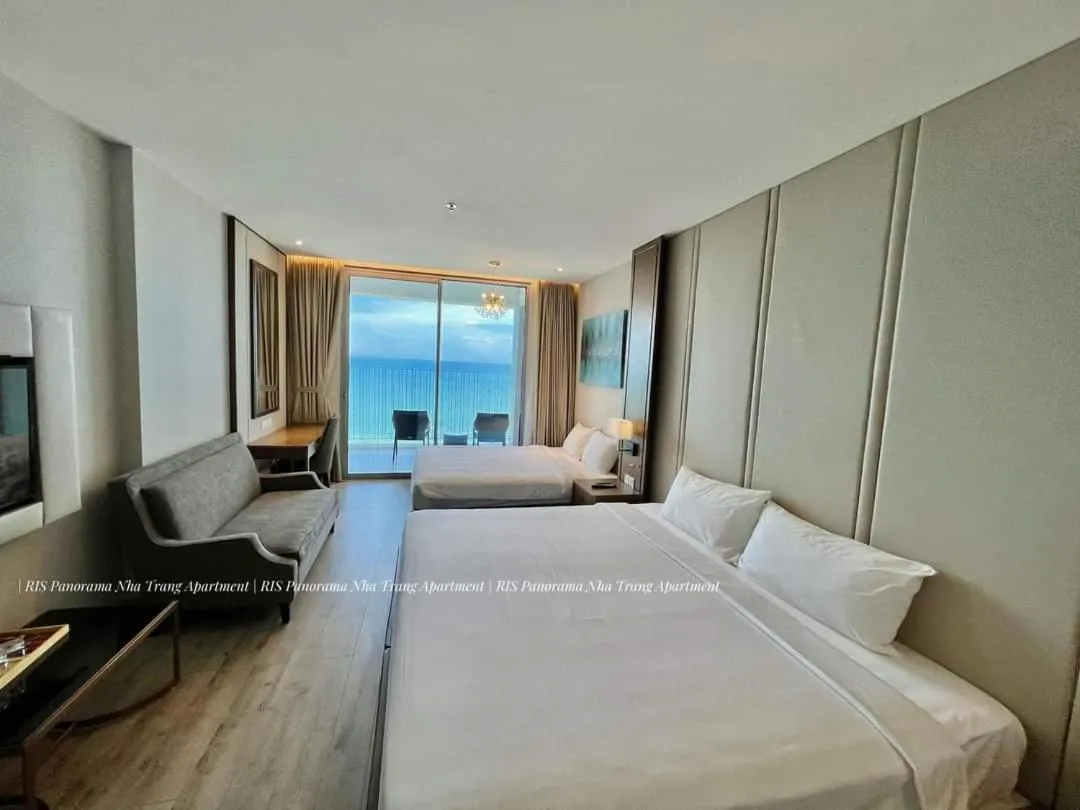 Bed in Panorama apartment Nha Trang