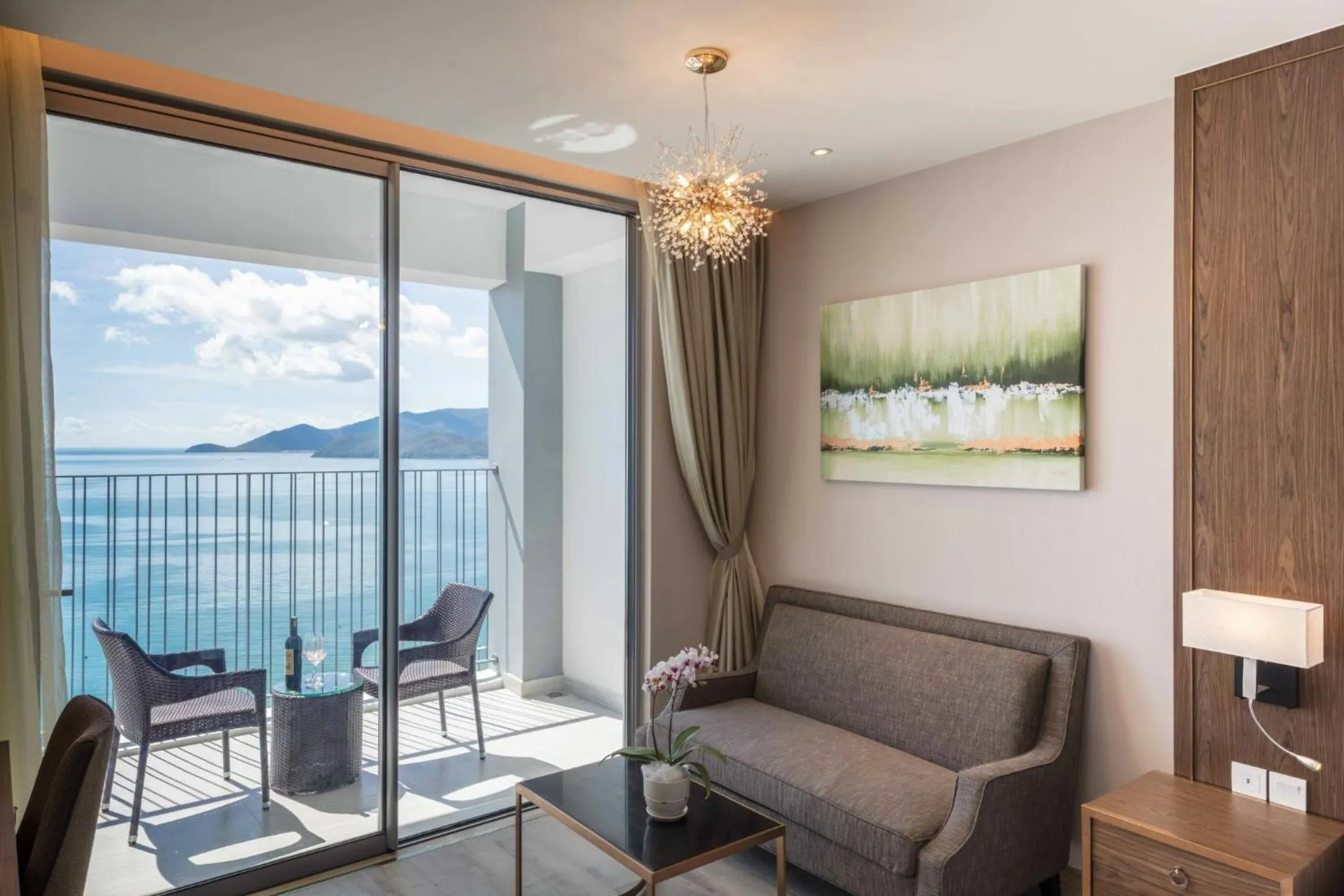 Sea view in Panorama apartment Nha Trang