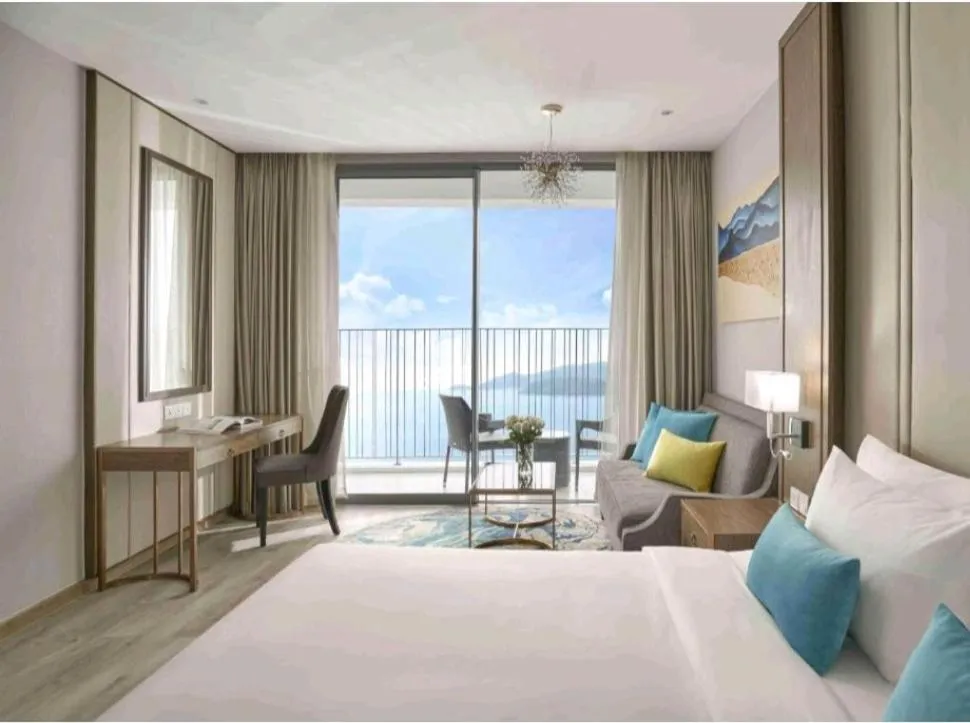 Bed in Panorama apartment Nha Trang