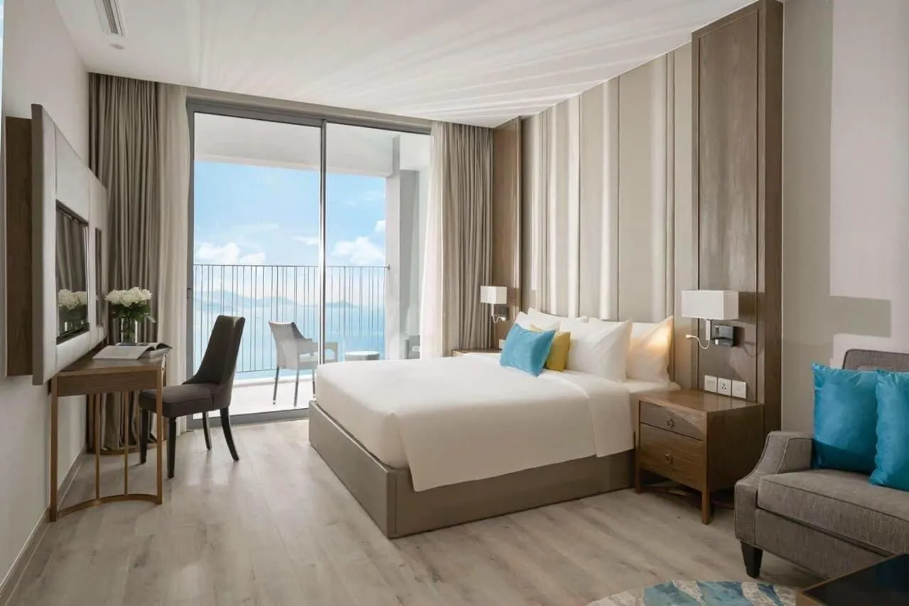 Bed in Panorama apartment Nha Trang