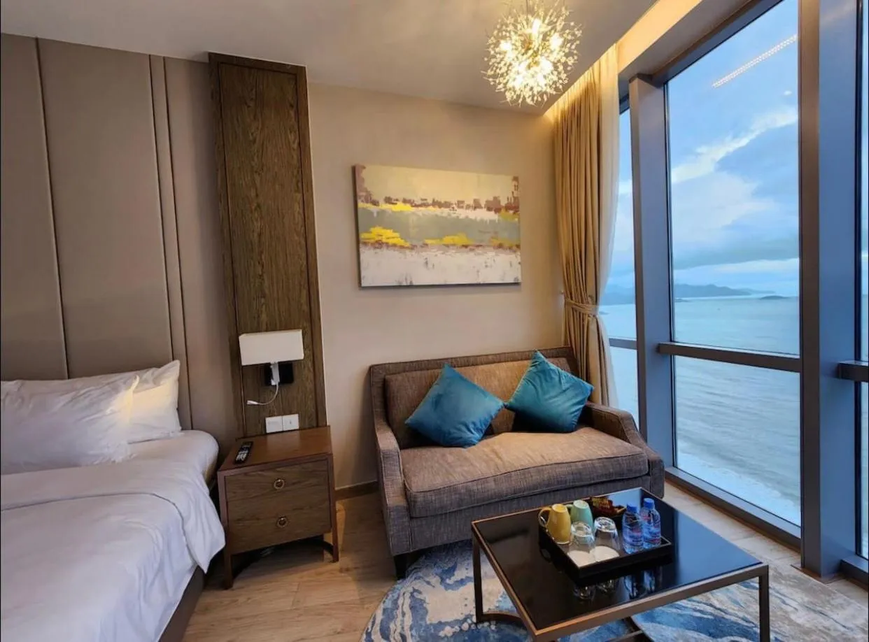 Bed in Panorama apartment Nha Trang