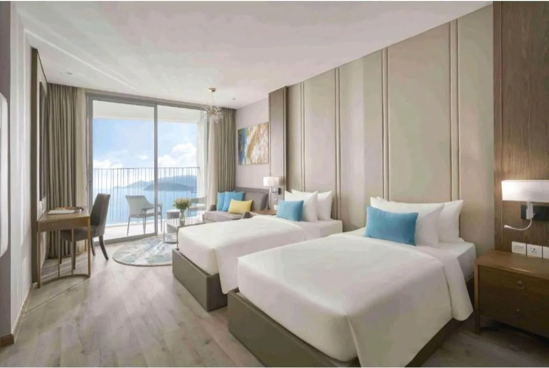 Bed in Panorama apartment Nha Trang