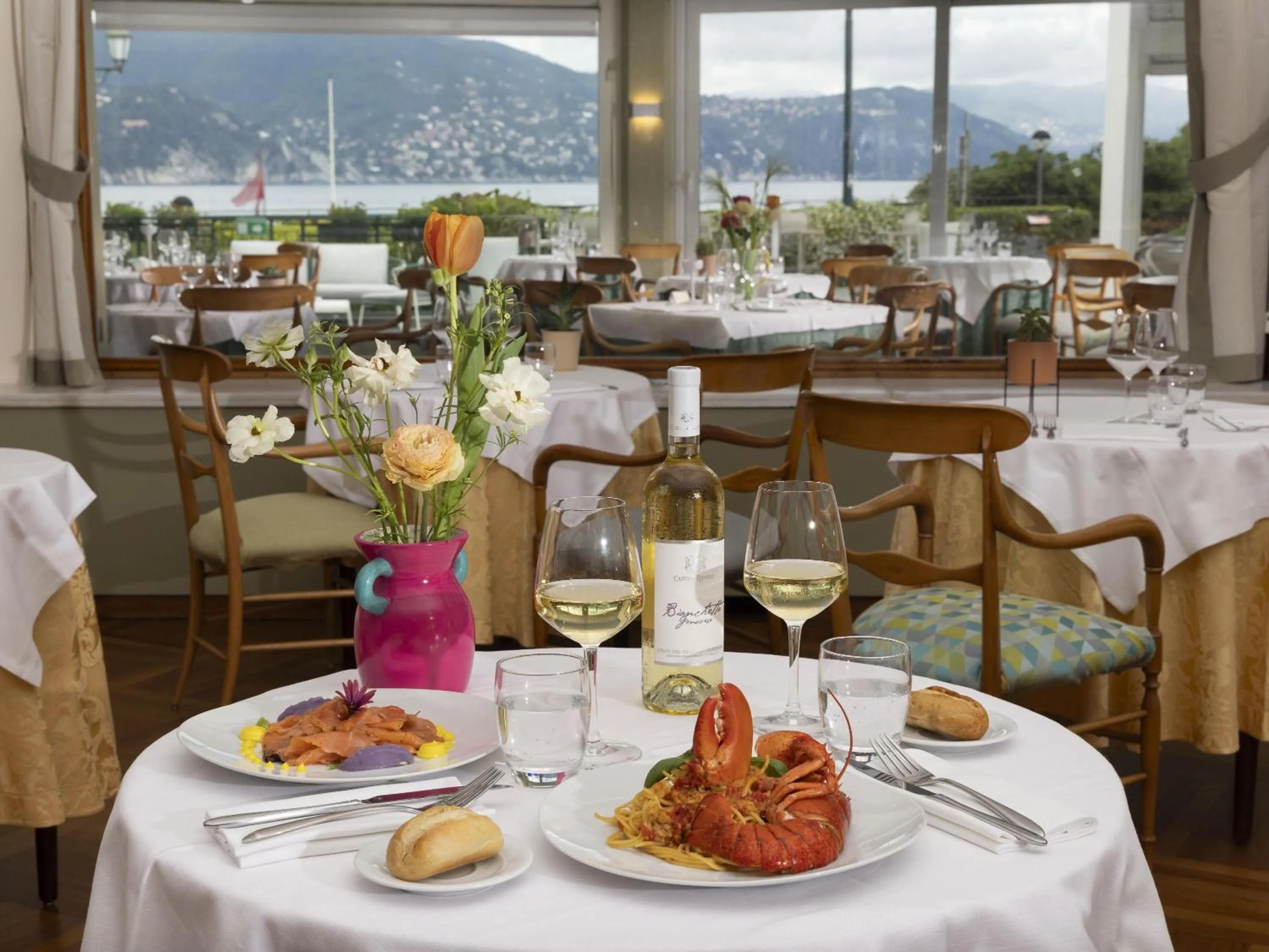 Restaurant/places to eat in Best Western Regina Elena