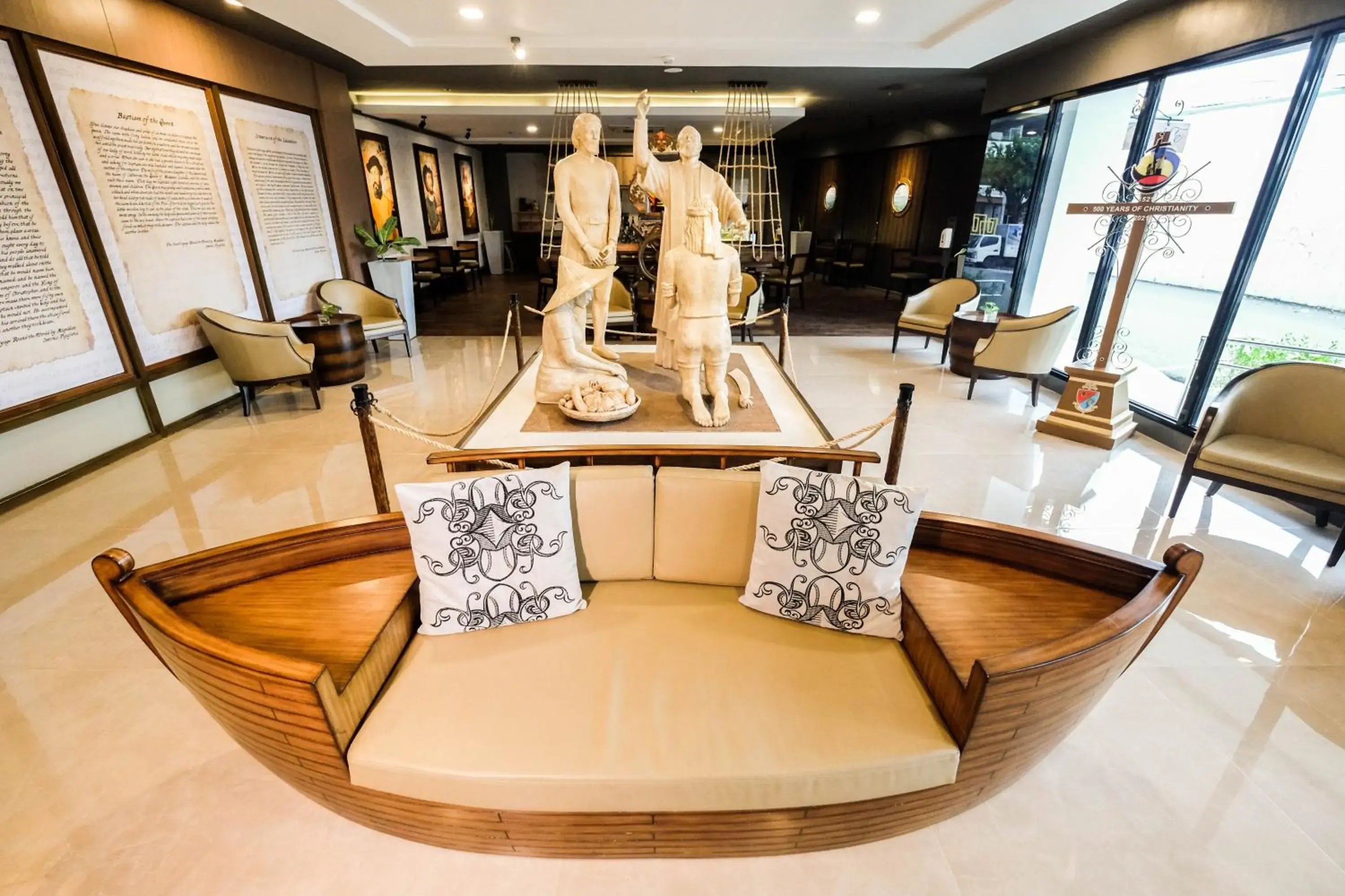 Lobby or reception in Cebu Quincentennial Hotel Lobby or reception in Cebu Quincentennial Hotel