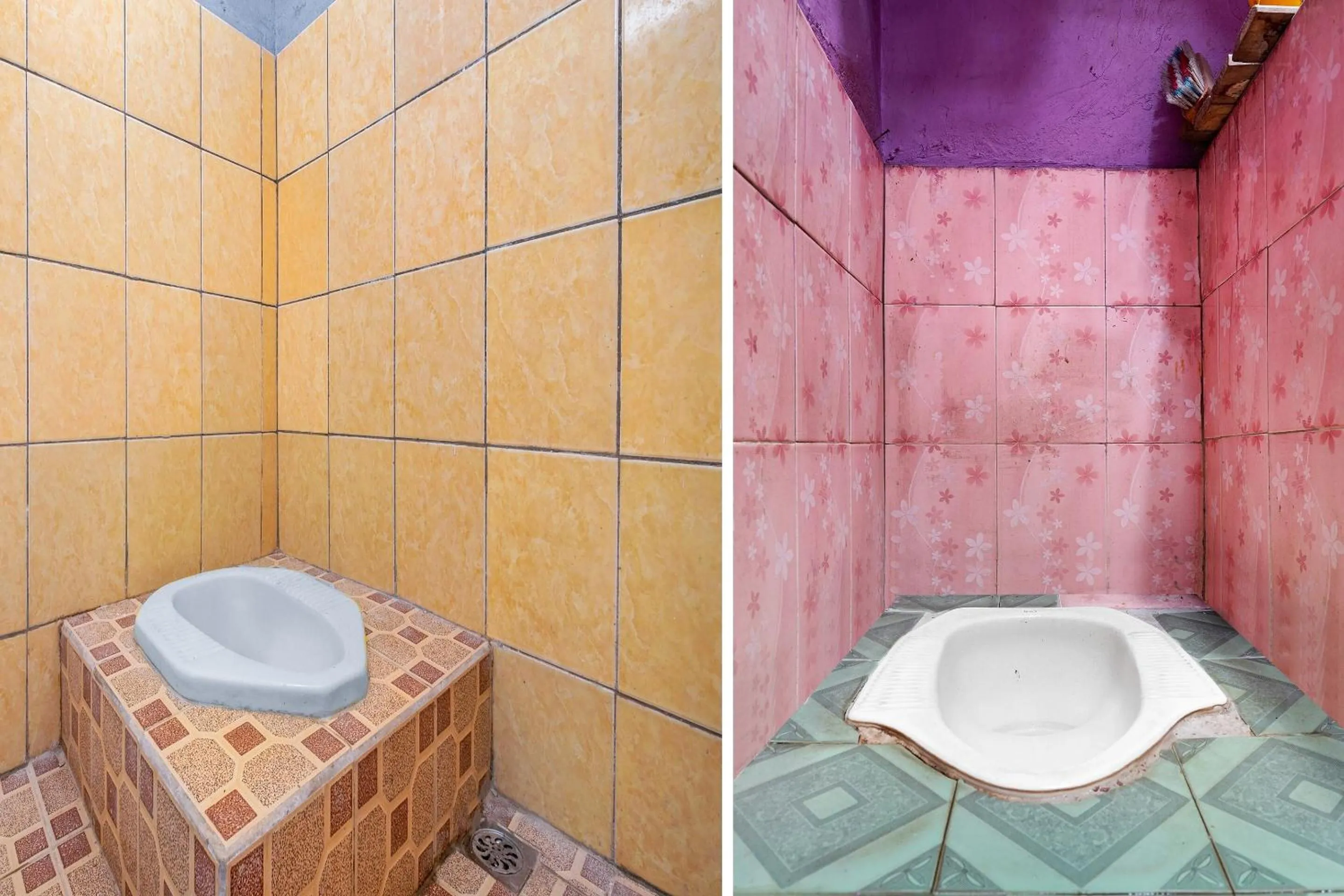 Bathroom in OYO Homes 91156 Eco Tourism Big Farmer Desa Kertawangi Syariah