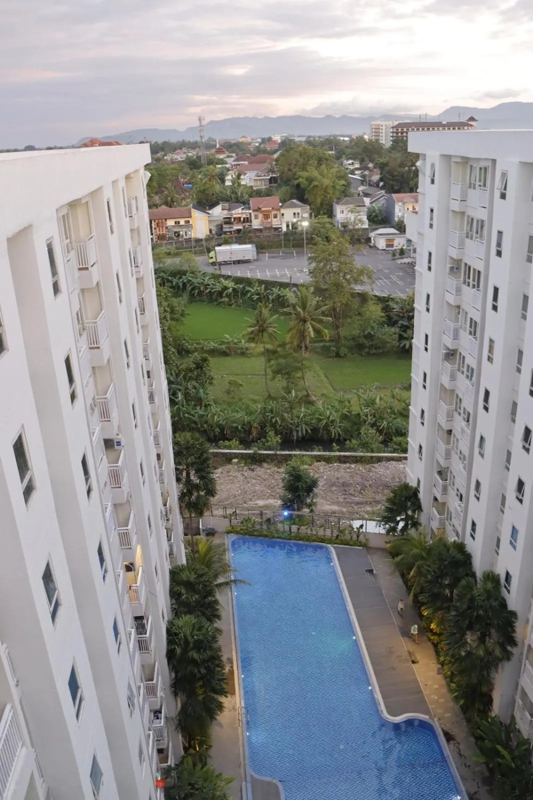 Swimming pool in Next Hotel Yogyakarta