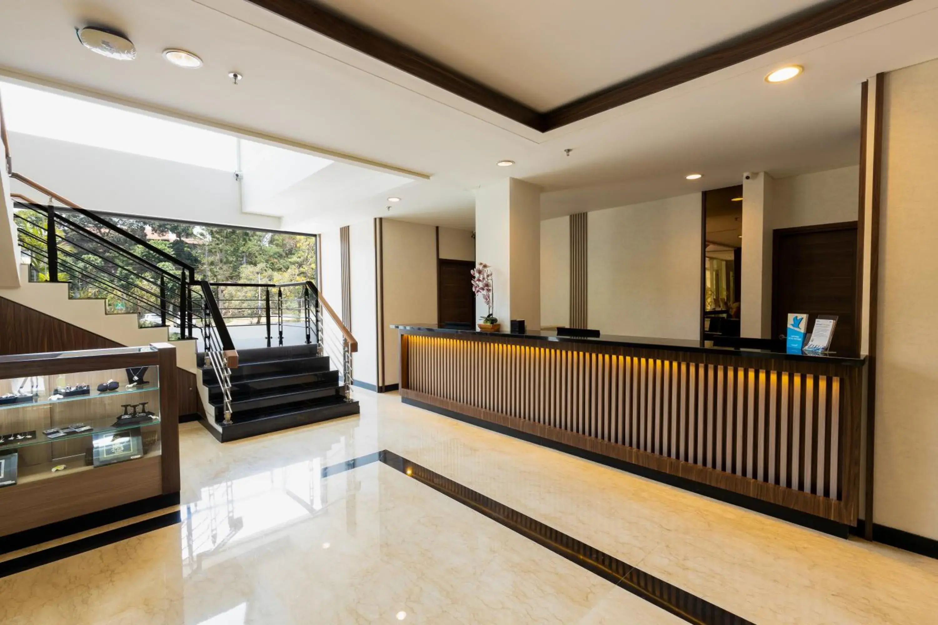 Lobby or reception in Next Hotel Yogyakarta Lobby or reception in Next Hotel Yogyakarta