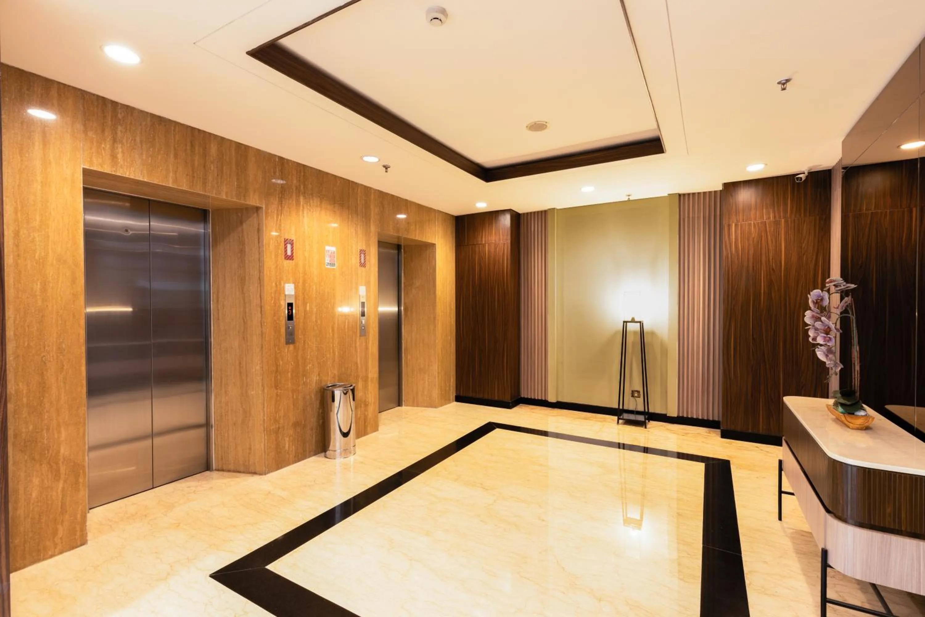 elevator in Next Hotel Yogyakarta