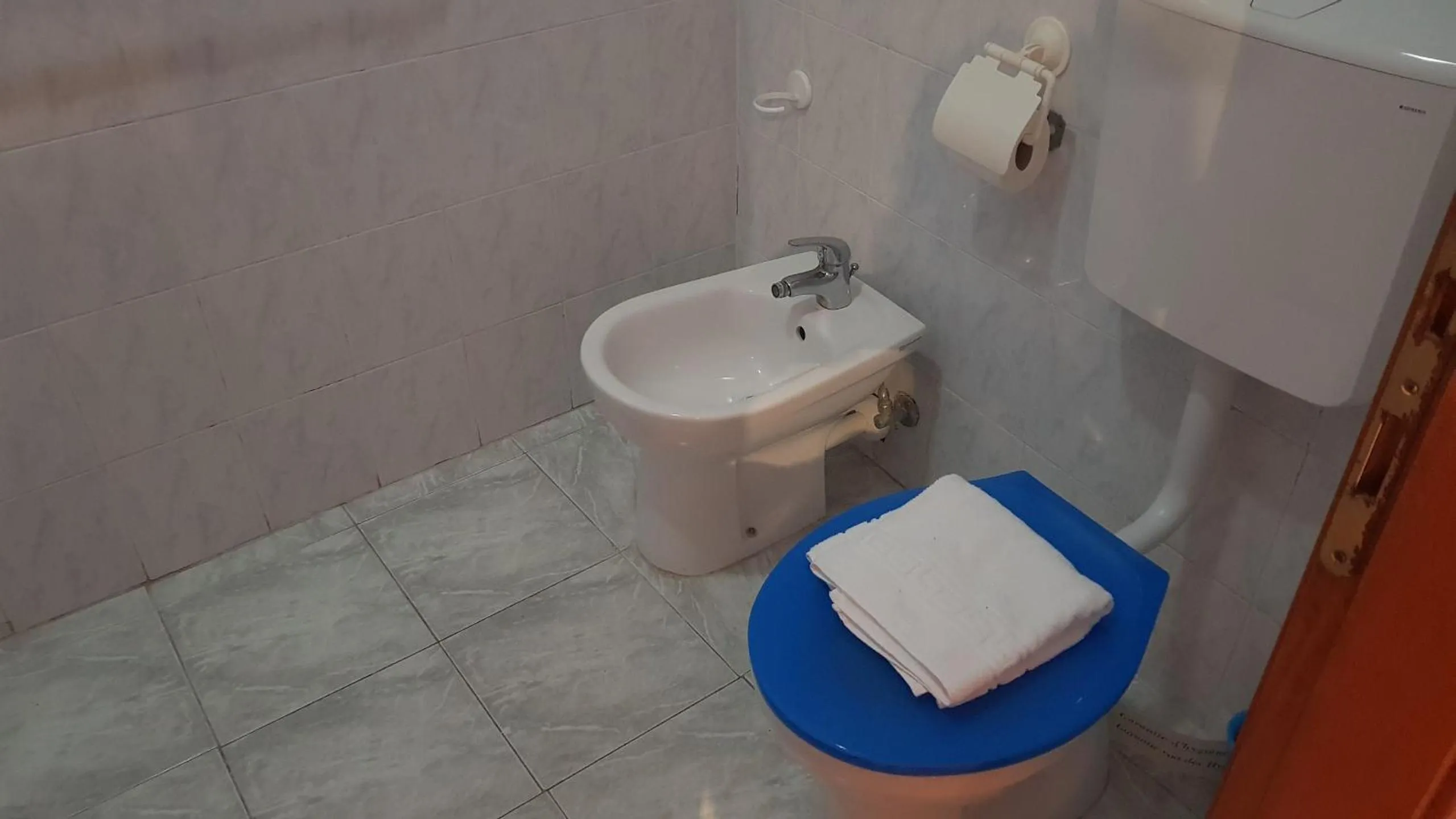 Bathroom in Locanda Dalla Compagnia