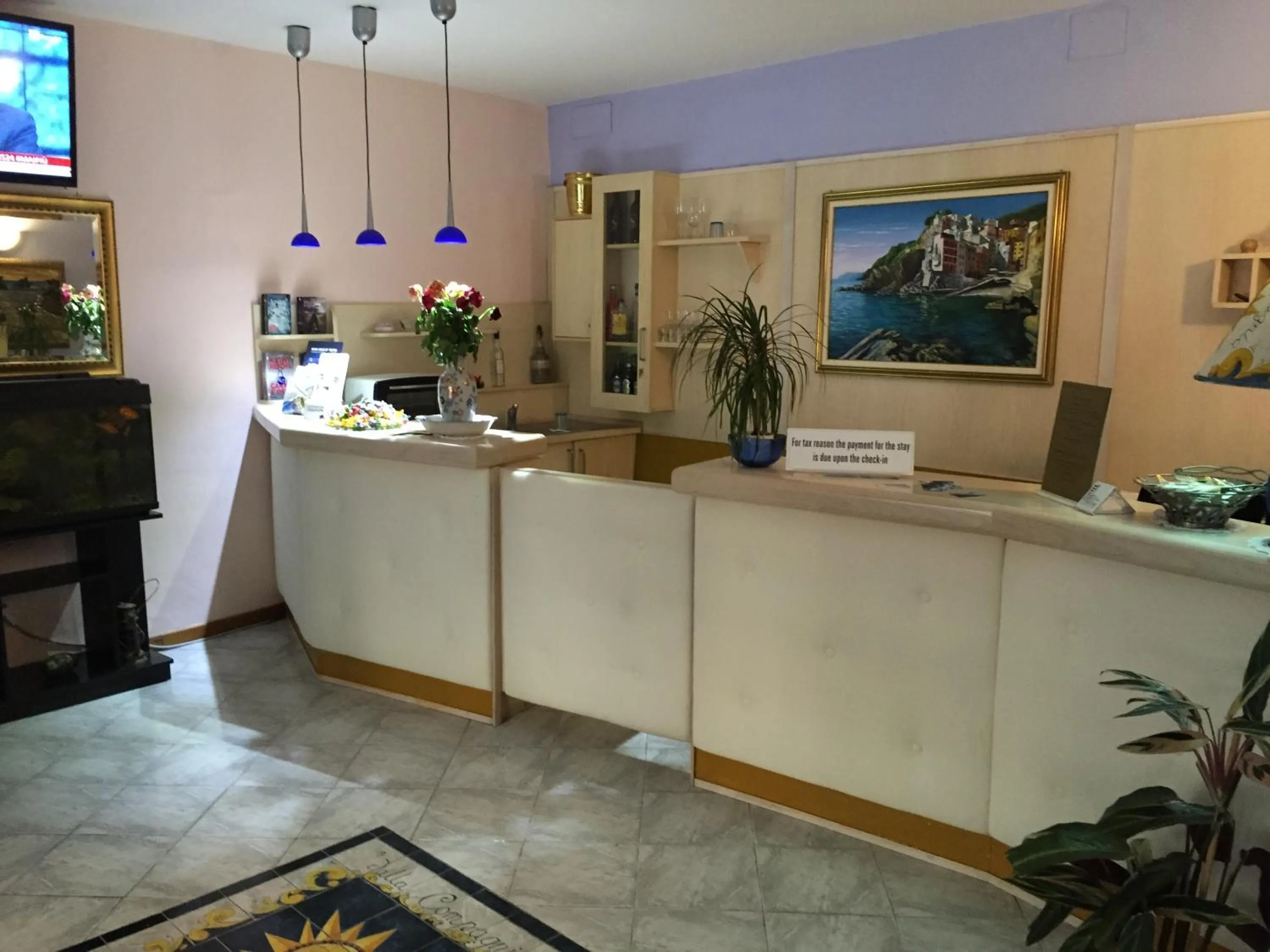 Lobby or reception in Locanda Dalla Compagnia
