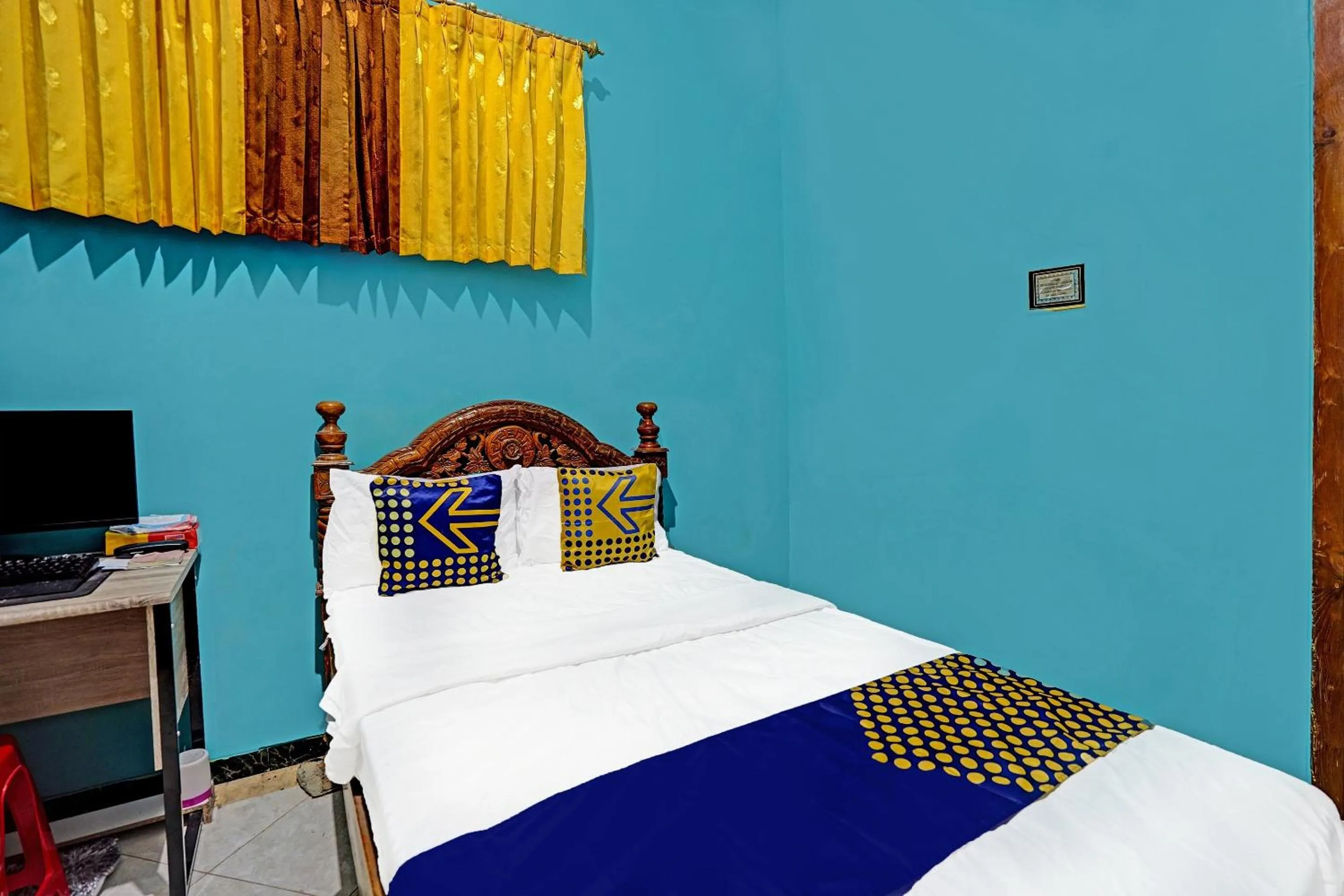 Bedroom, Bed in Hotel O Desa Wisata Alam Gosari (wagos)