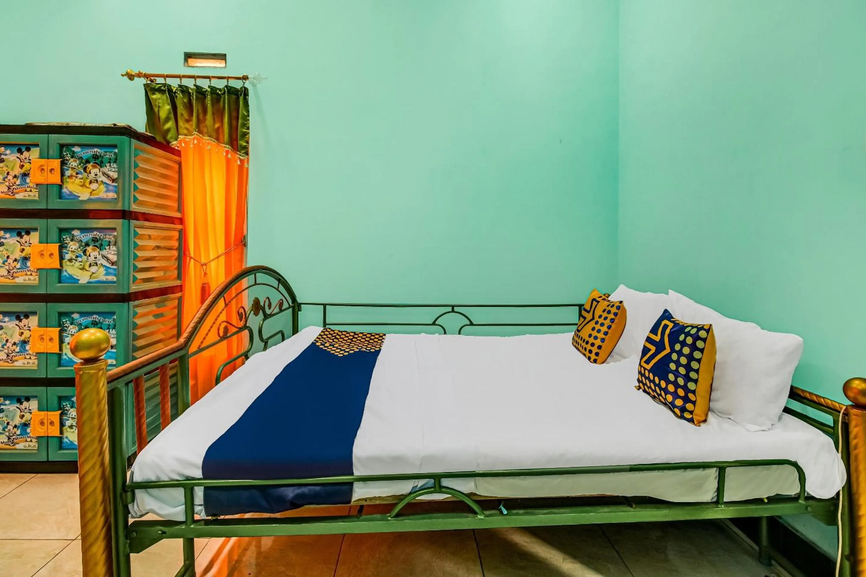 Bedroom, Bed in Hotel O Desa Wisata Bangunharja