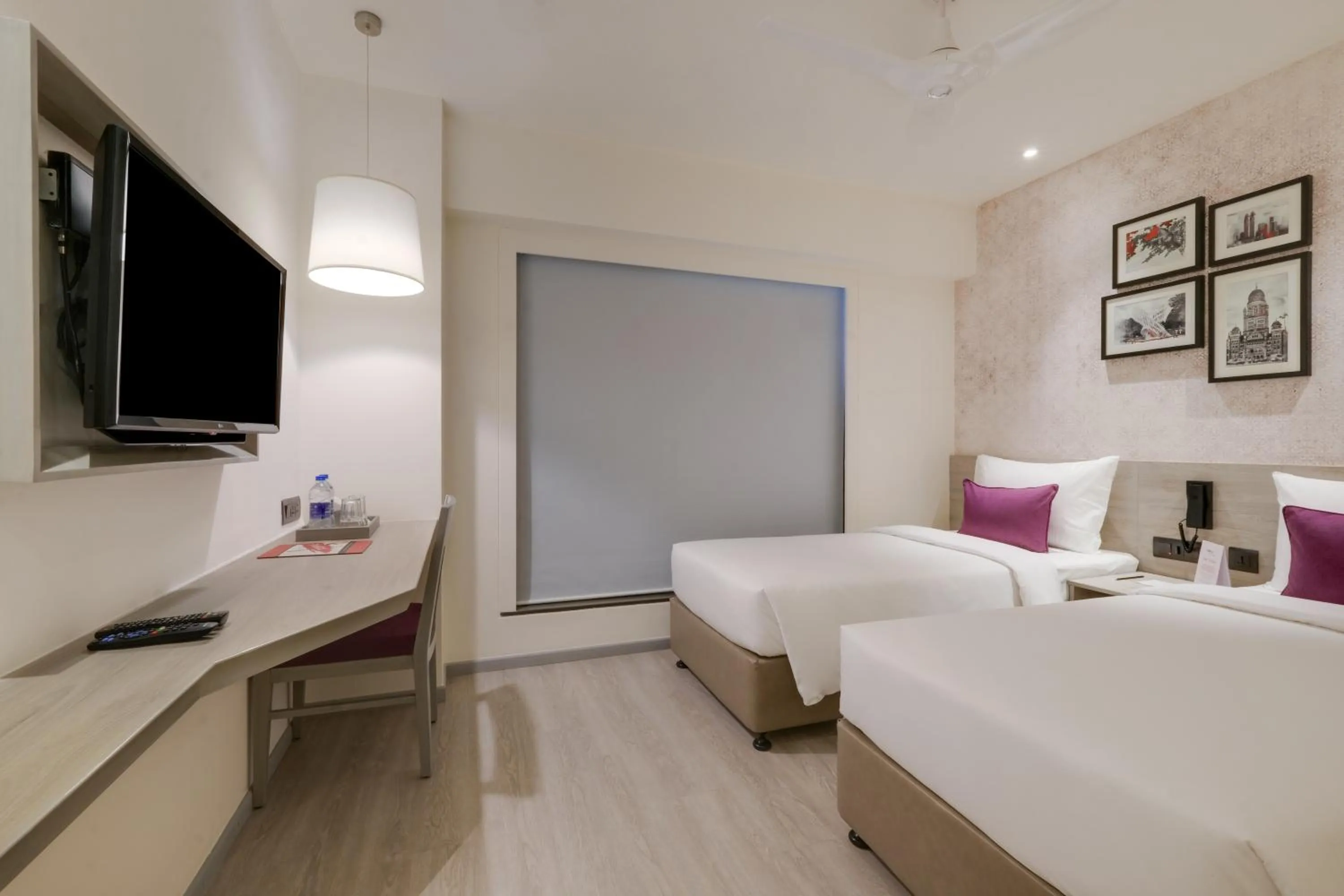 Bed in 7 Apple Hotel Mahape, Navi Mumbai