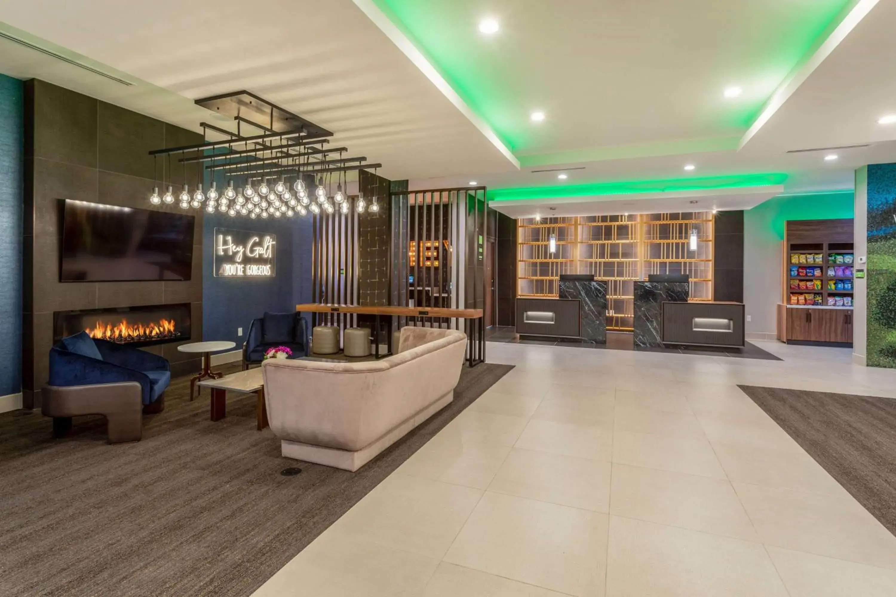 Lobby or reception in La Quinta Inn & Suites by Wyndham Galt Lodi North Lobby or reception in La Quinta Inn & Suites by Wyndham Galt Lodi North