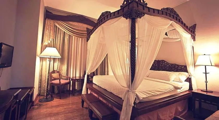 Bed in Hotel Salcedo De Vigan