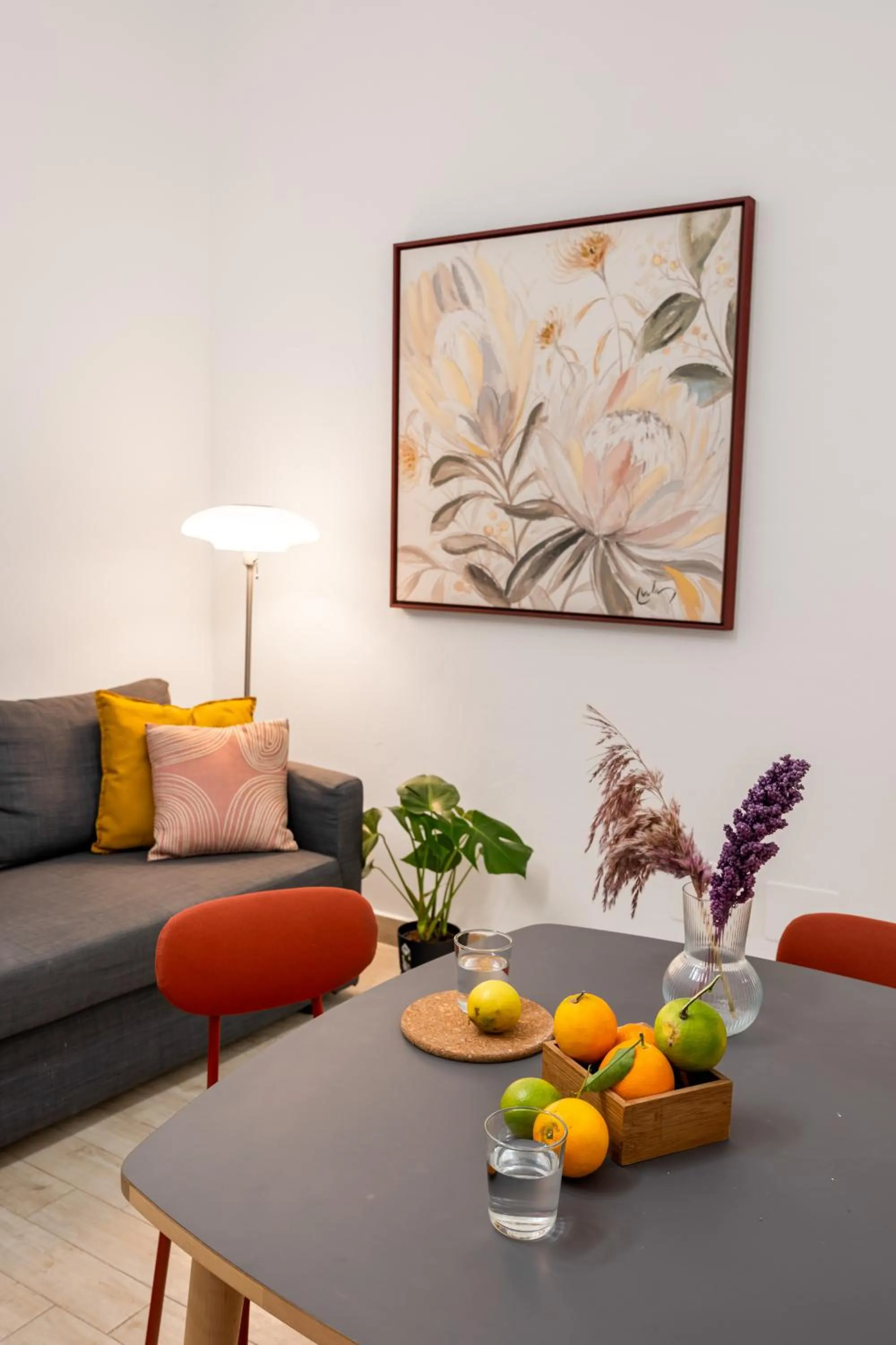 Living room in Open Sicily Residence - Central Apartments Near Quattro Canti